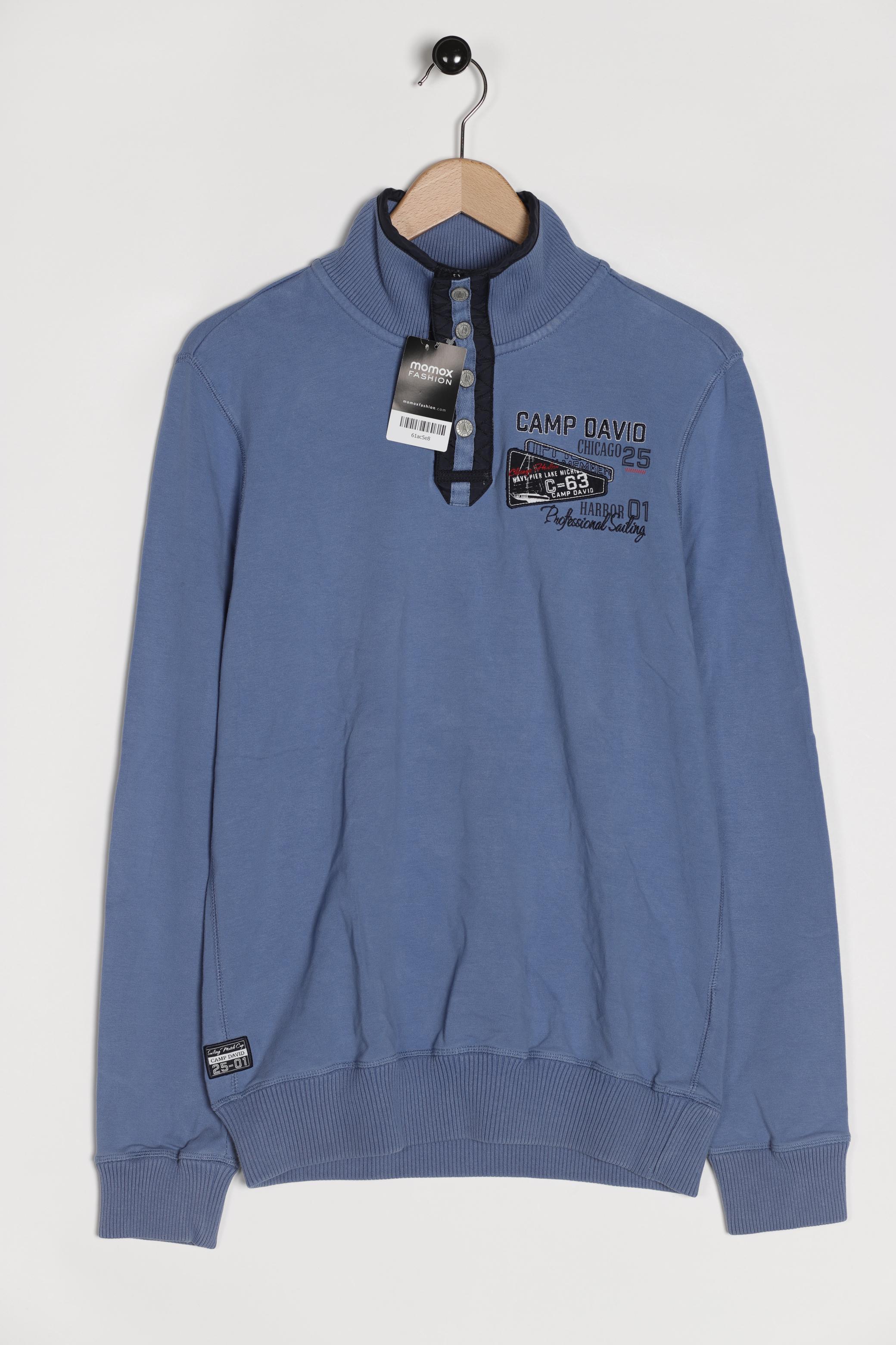 

Camp David Herren Sweatshirt, blau, Gr. 46