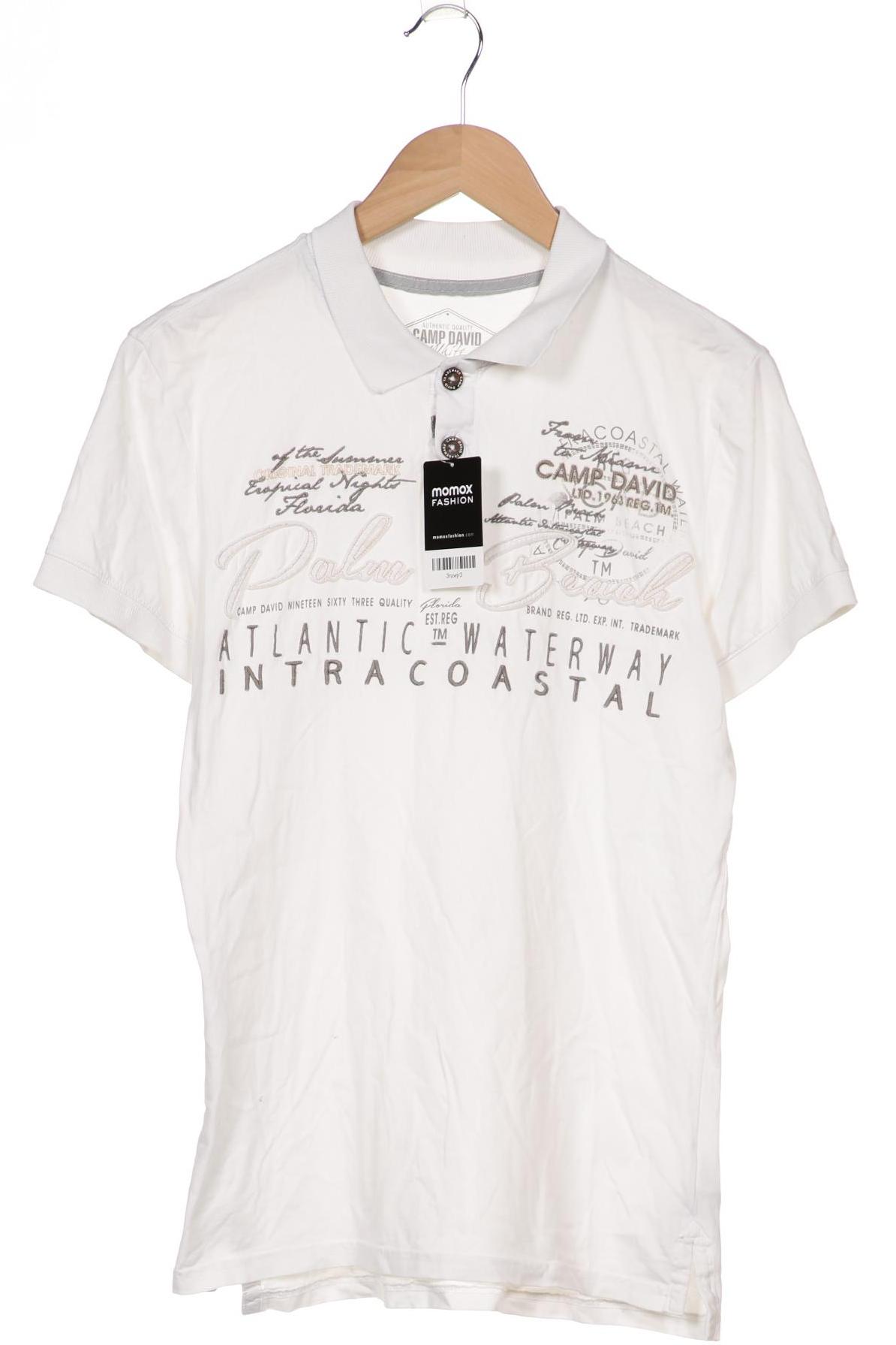 

Camp David Herren Poloshirt, weiß