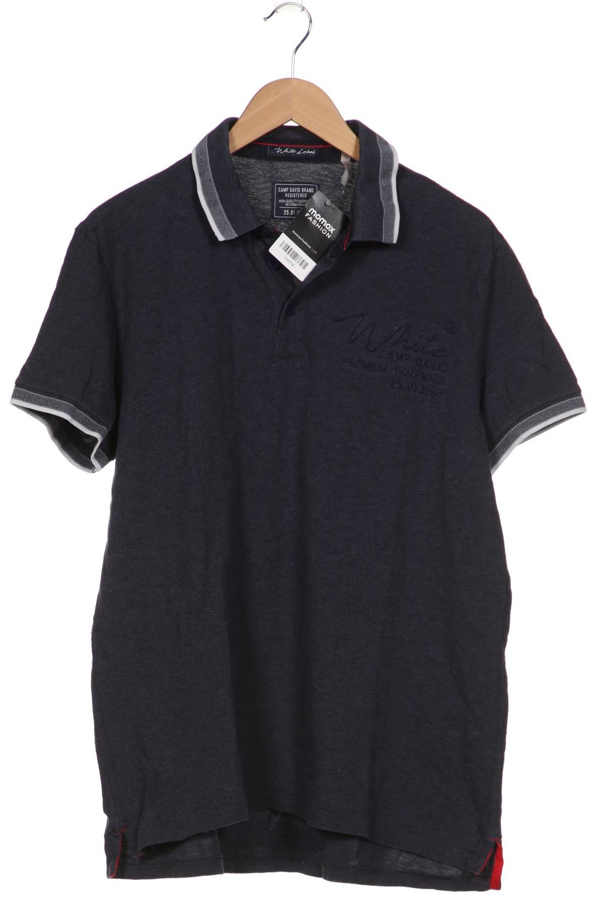

Camp David Herren Poloshirt, marineblau