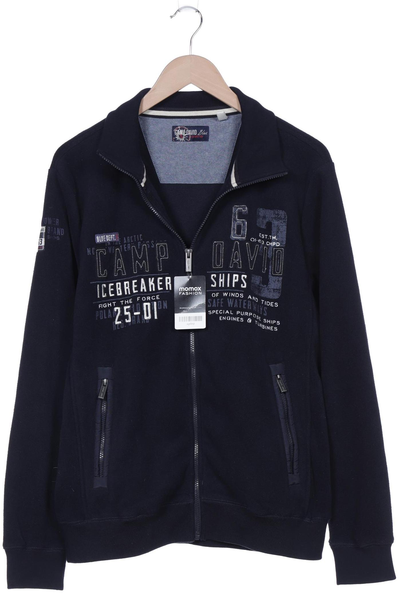 

Camp David Herren Sweatshirt, marineblau, Gr. 48