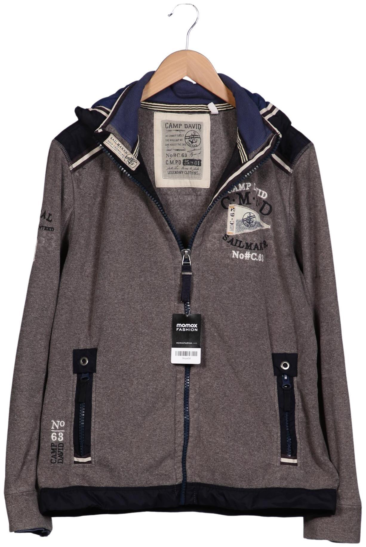 Thumbnail - Camp David Herren Jacke, grau, Gr. 52