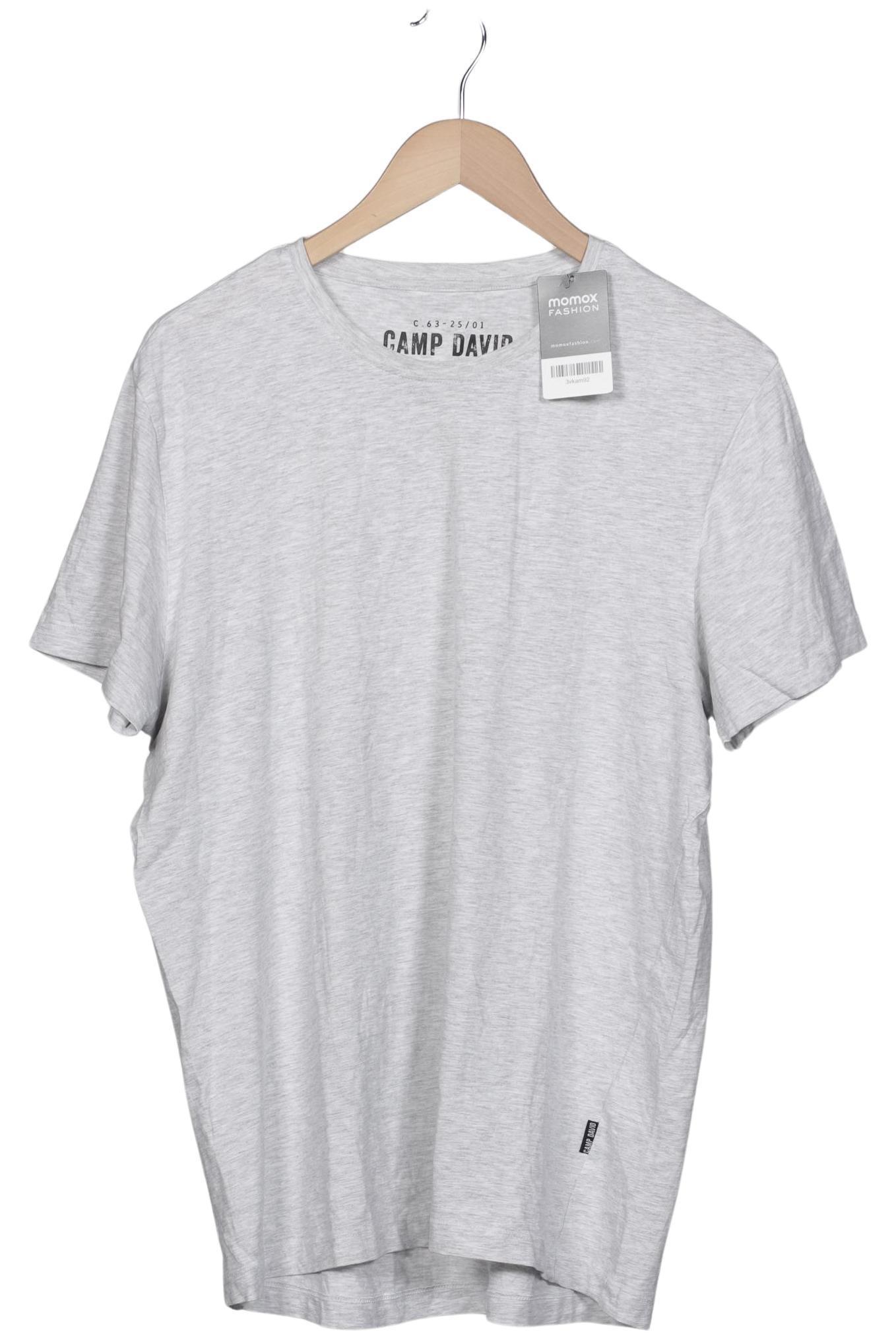 

Camp David Herren T-Shirt, grau, Gr. 54