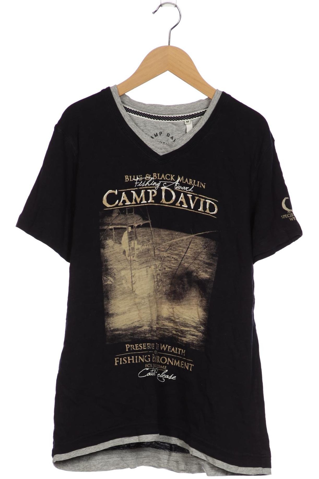 

Camp David Herren T-Shirt, marineblau, Gr. 48