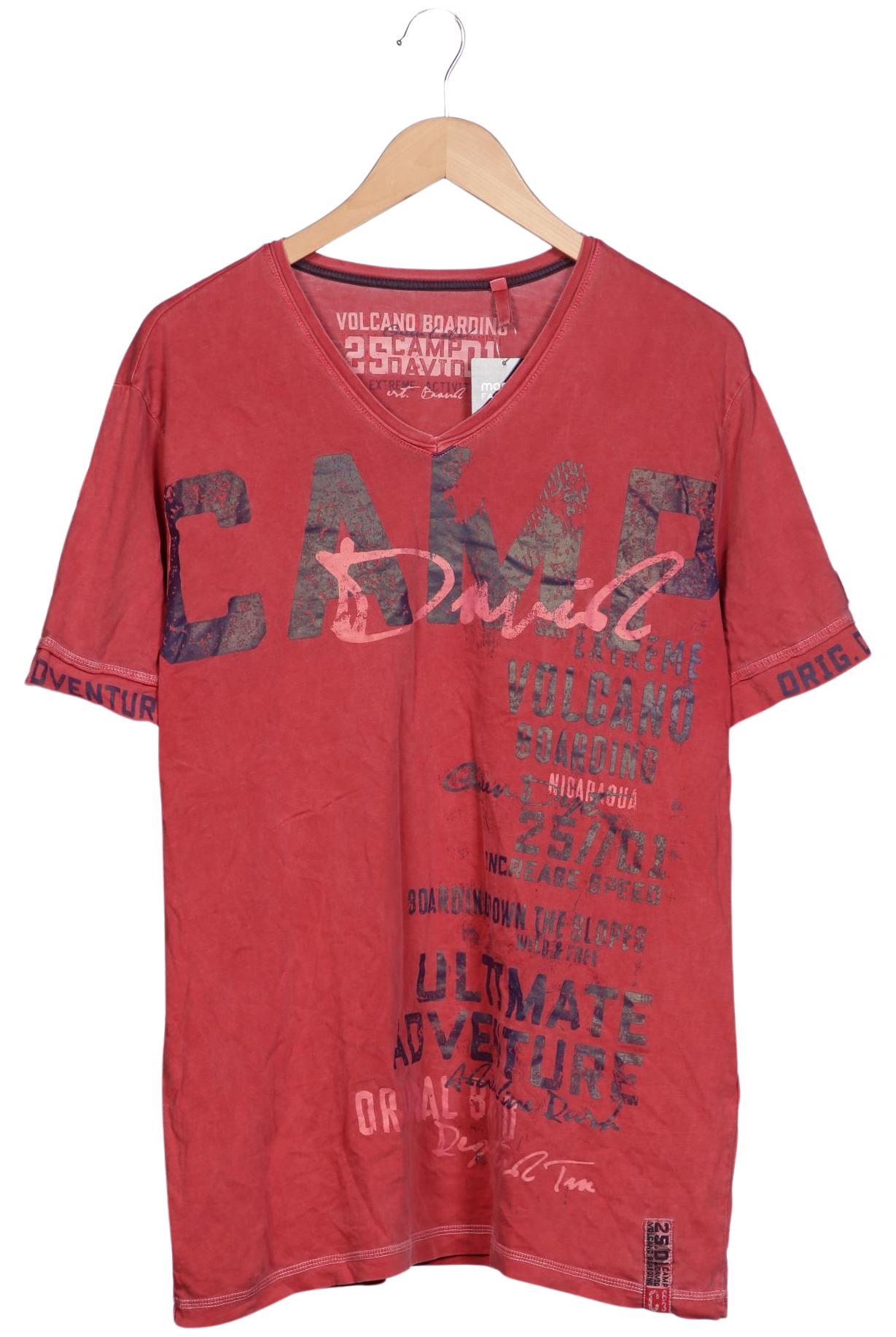 

Camp David Herren T-Shirt, rot, Gr. 54
