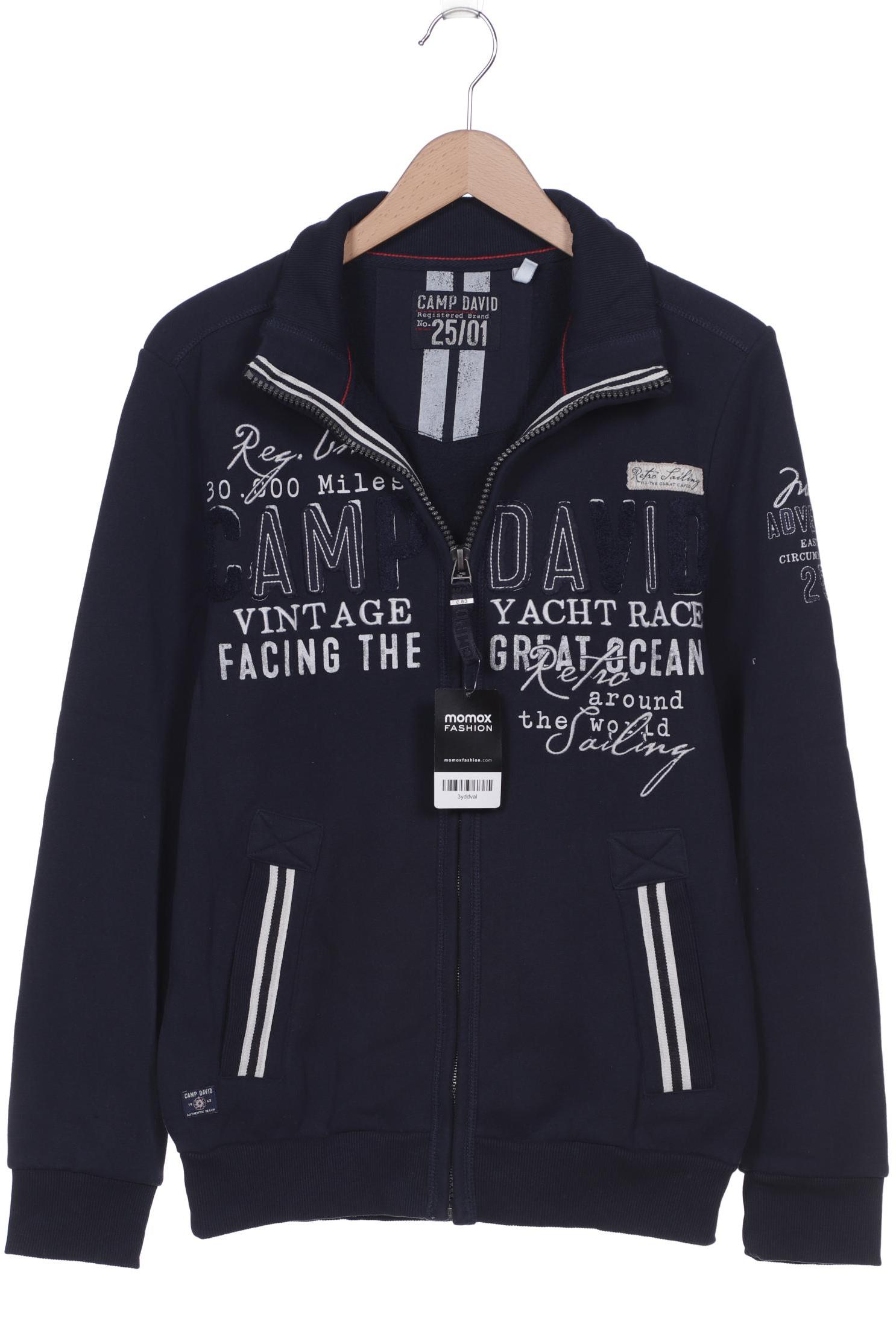 

Camp David Herren Sweatshirt, marineblau, Gr. 46