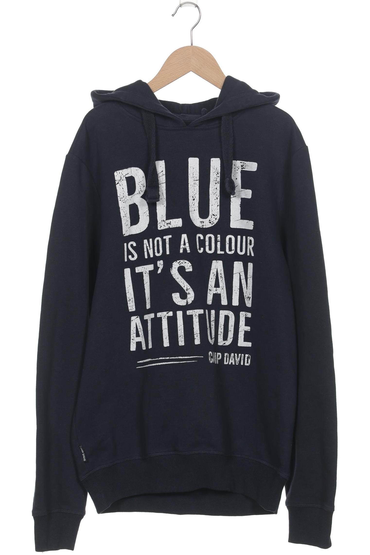 

Camp David Herren Kapuzenpullover, marineblau, Gr. 48