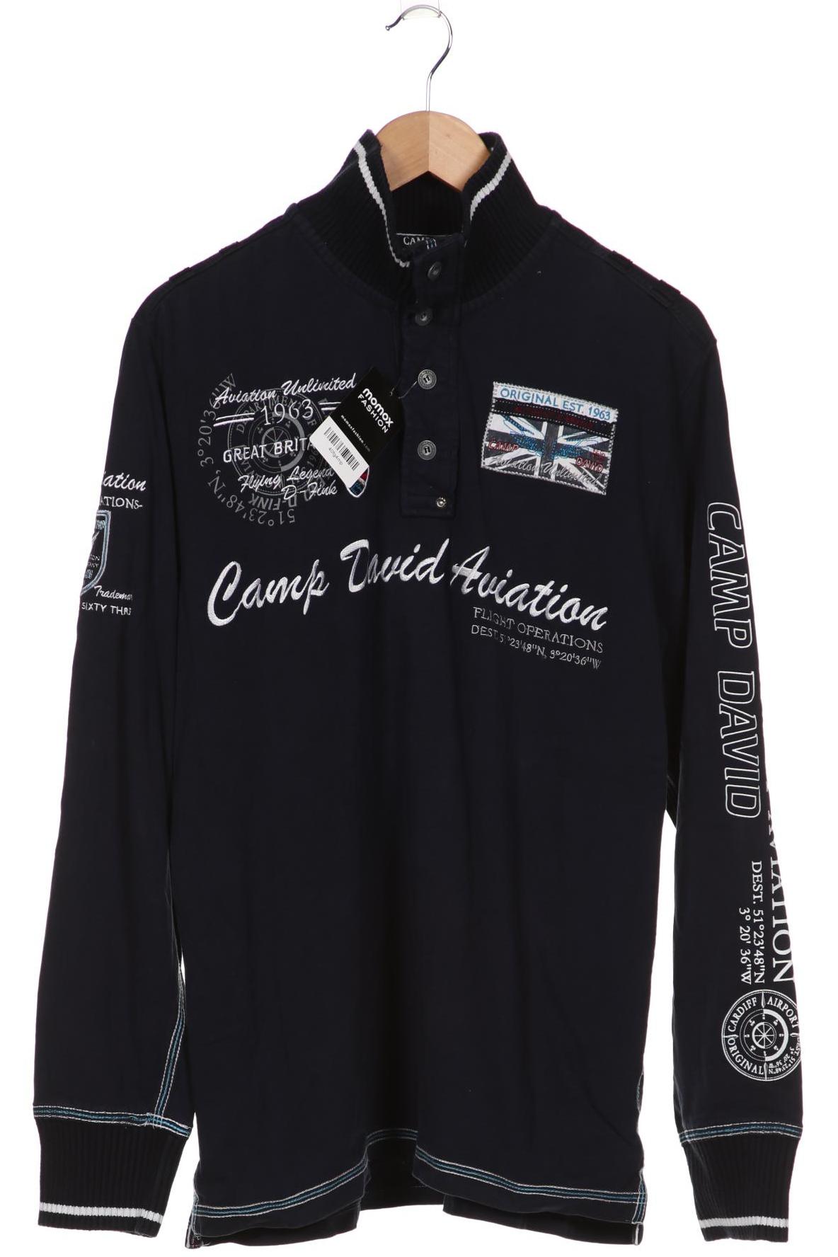 

Camp David Herren Sweatshirt, marineblau
