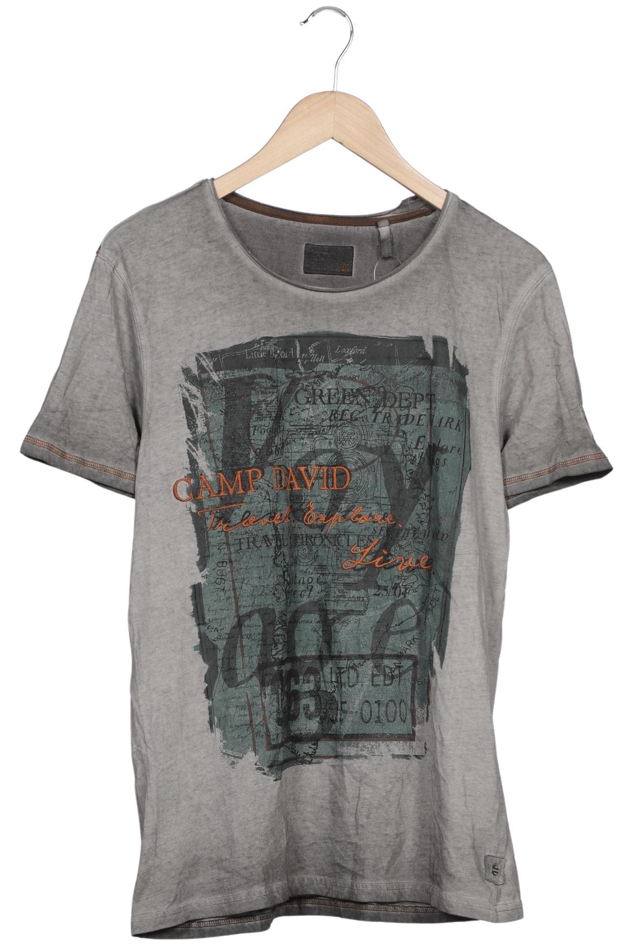 

Camp David Herren T-Shirt, grau, Gr. 48