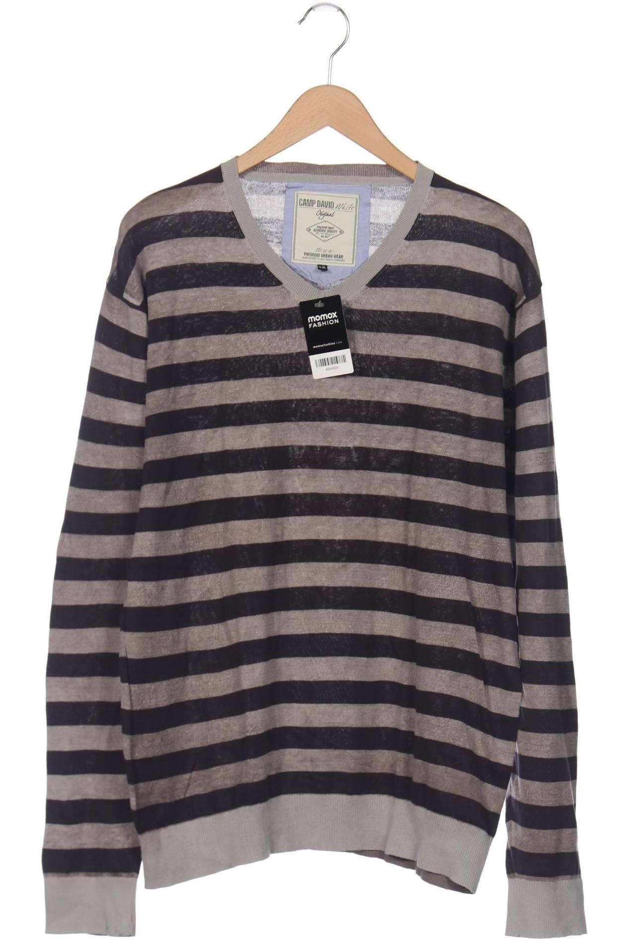 

Camp David Herren Pullover, grau