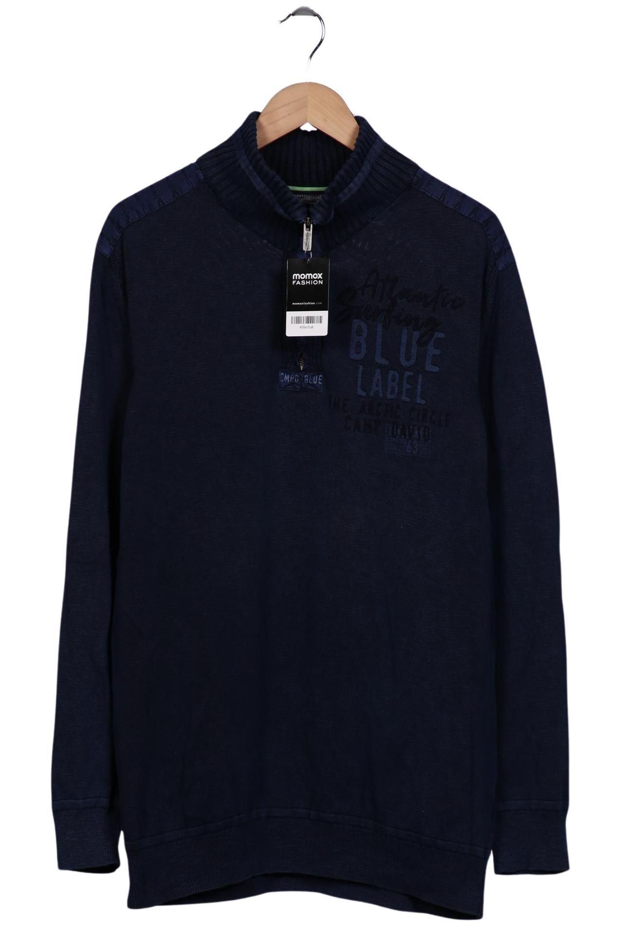 Thumbnail - Camp David Herren Pullover, marineblau, Gr. 56