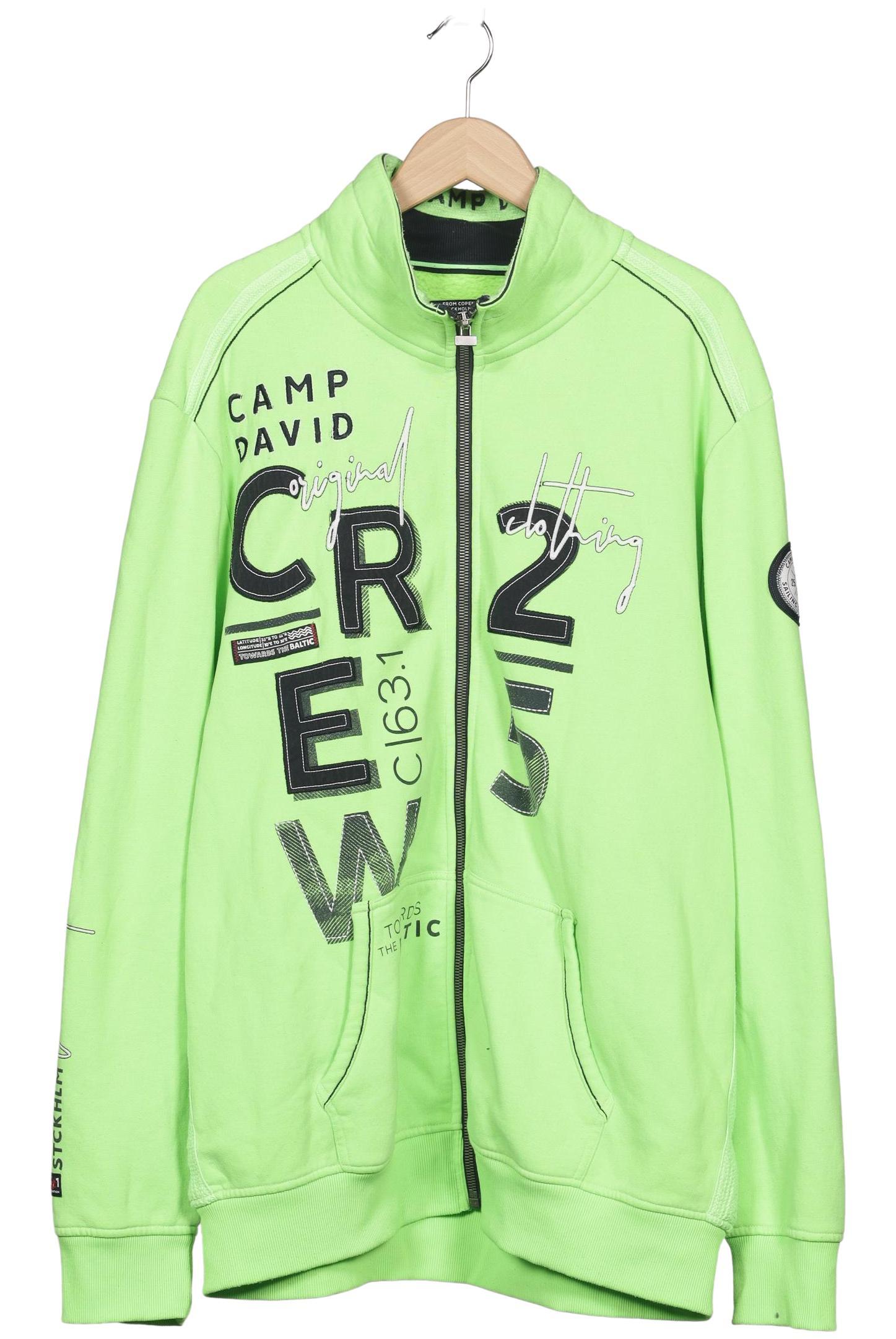 

Camp David Herren Sweatshirt, neon, Gr. 58