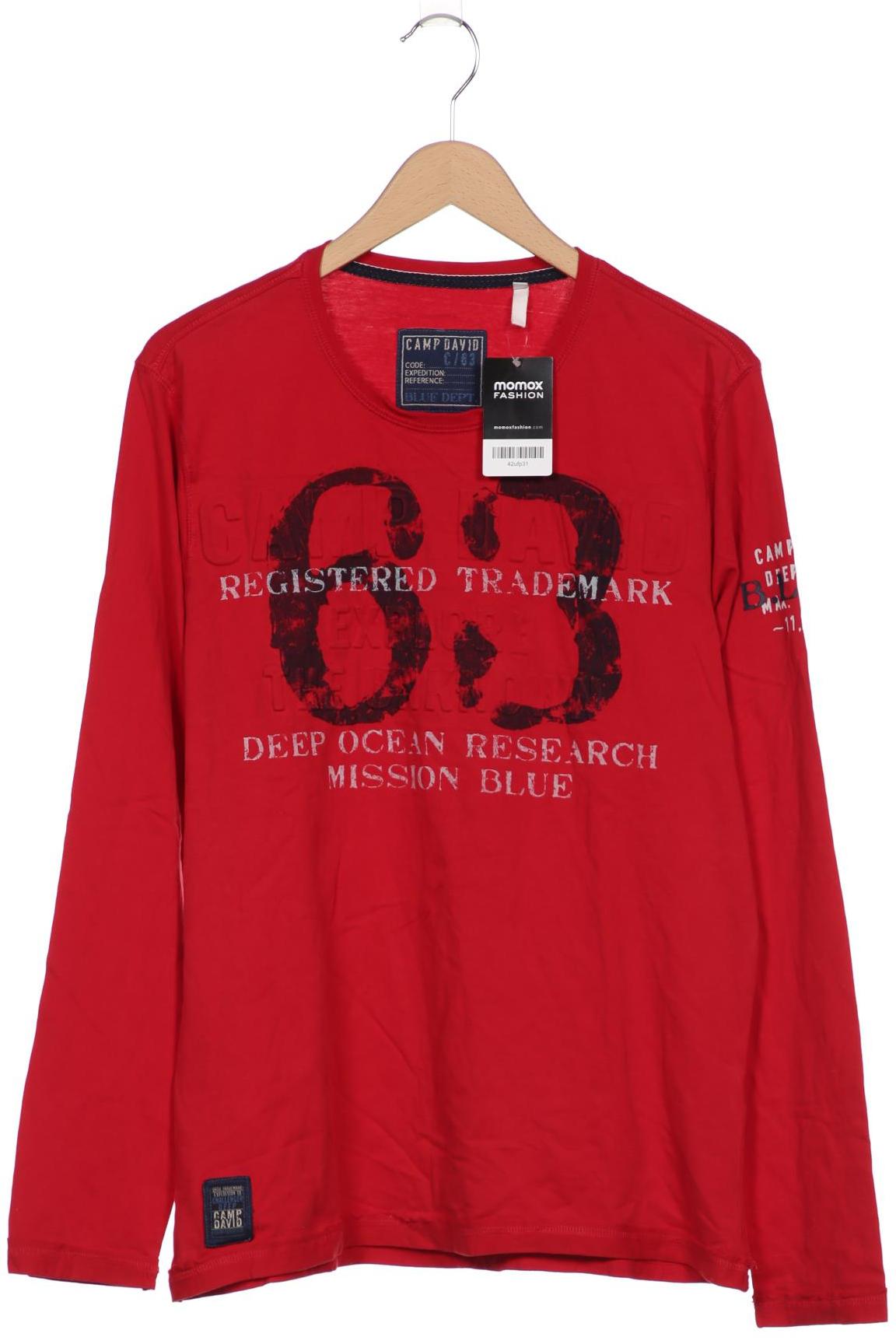 

Camp David Herren Langarmshirt, rot