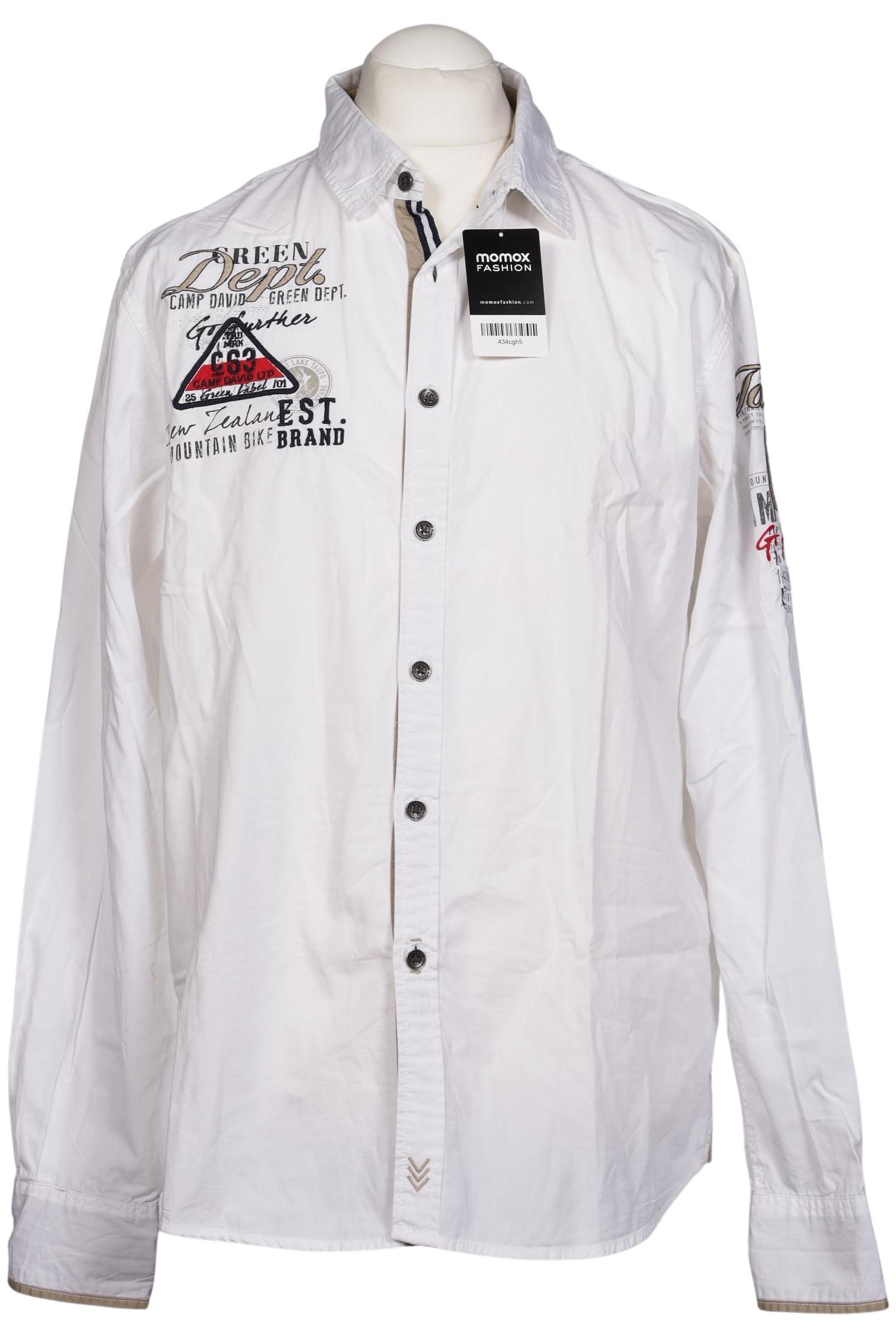 

Camp David Herren Hemd, weiß, Gr. 52
