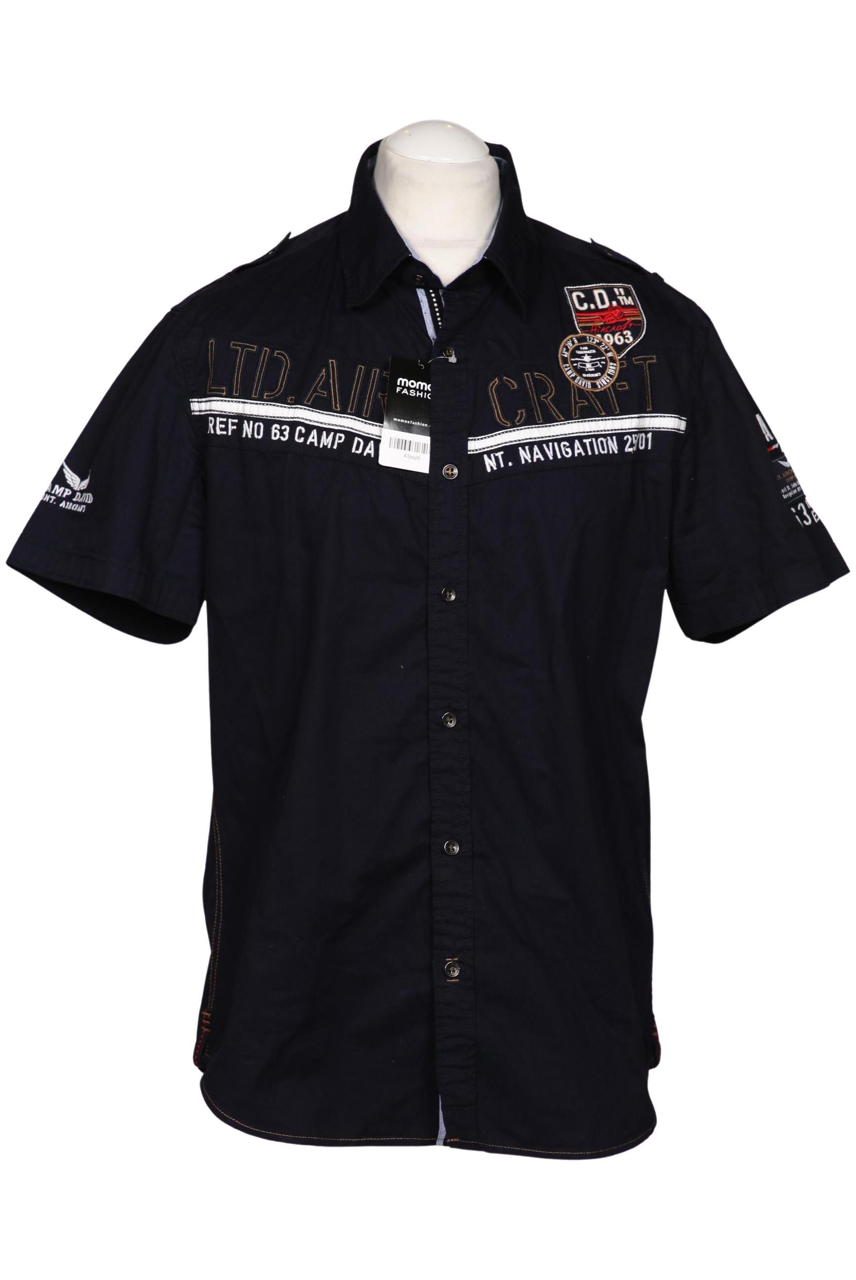 

Camp David Herren Hemd, marineblau, Gr. 52