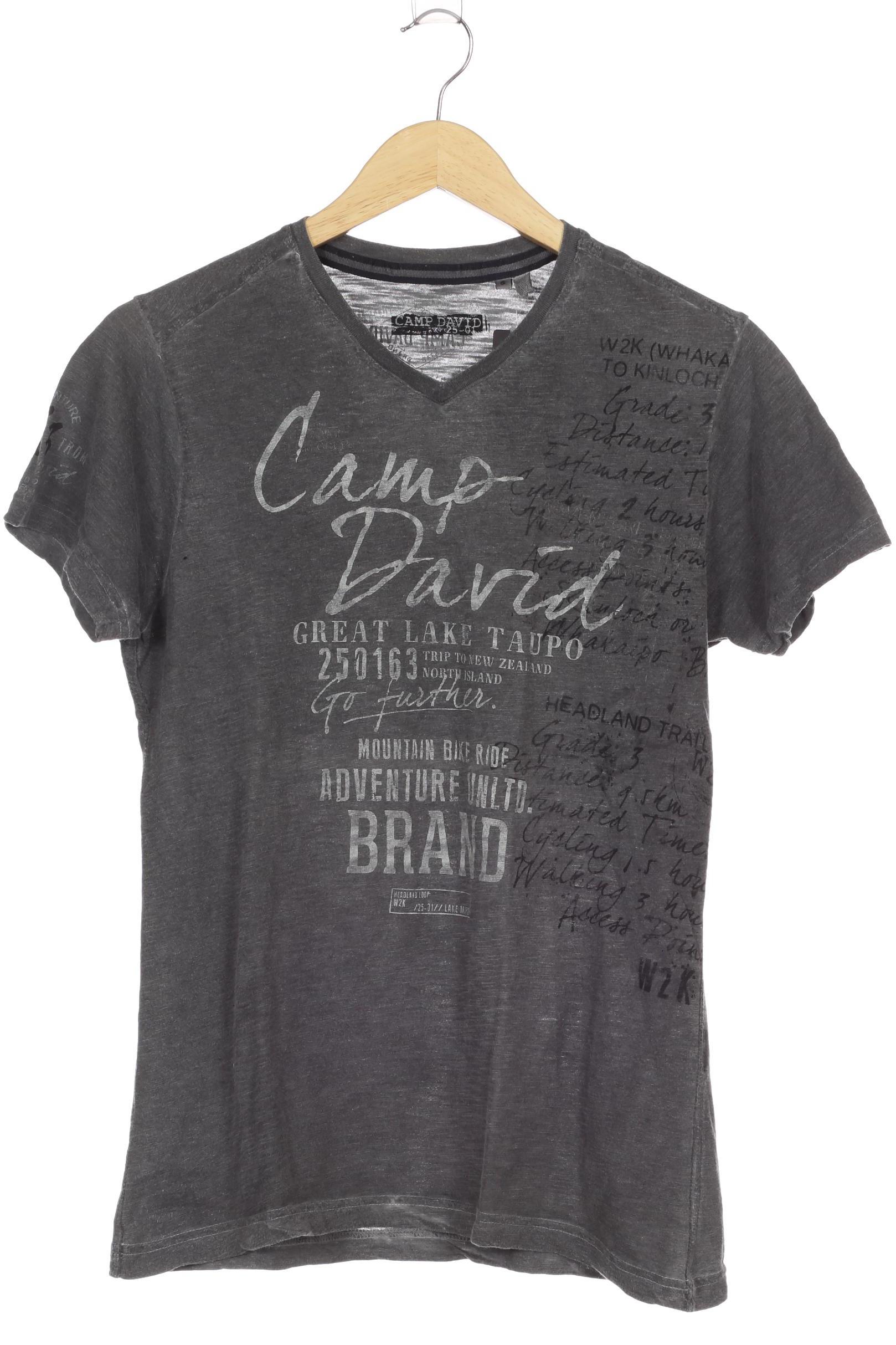 

Camp David Herren T-Shirt, grau, Gr.