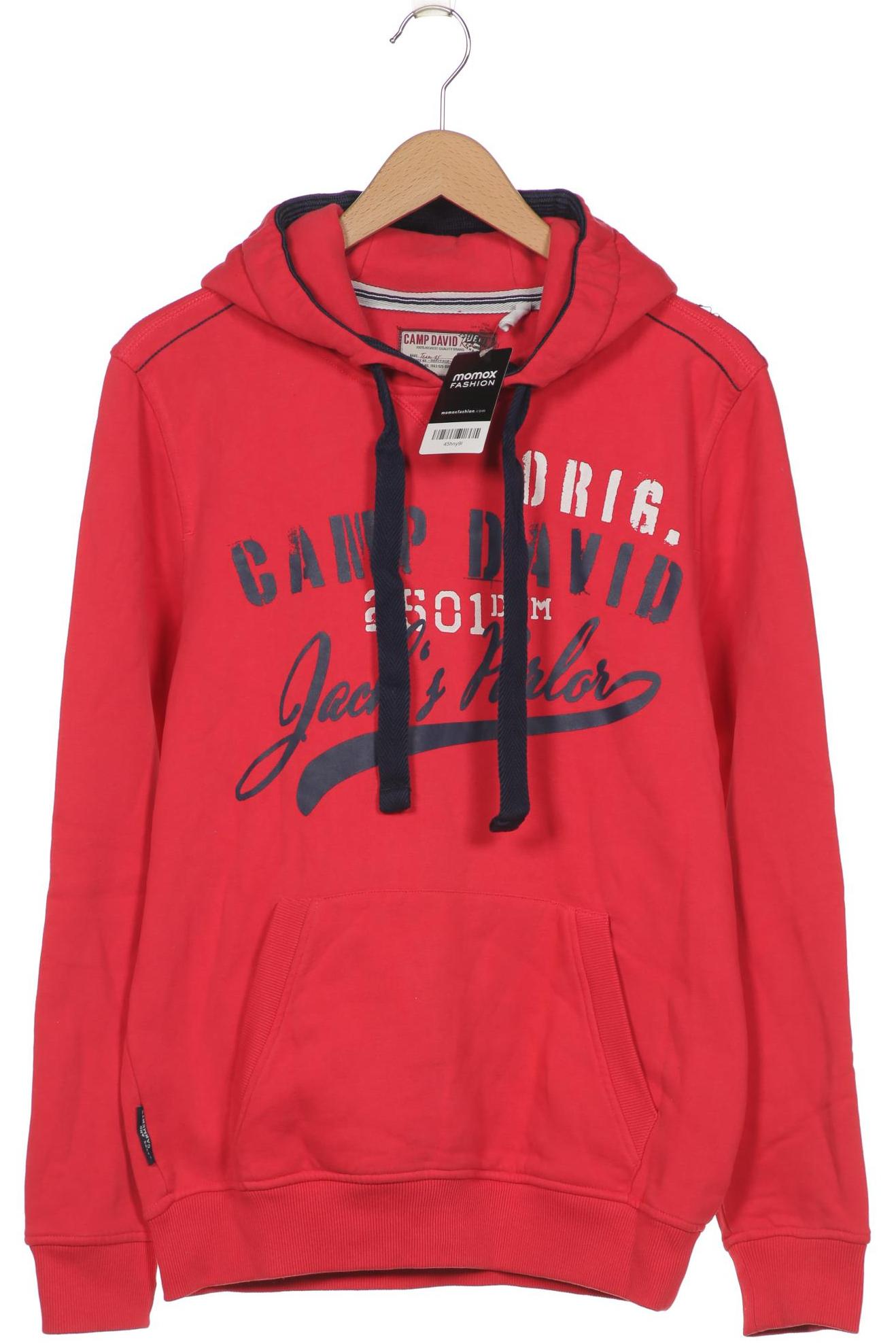 

Camp David Herren Kapuzenpullover, pink