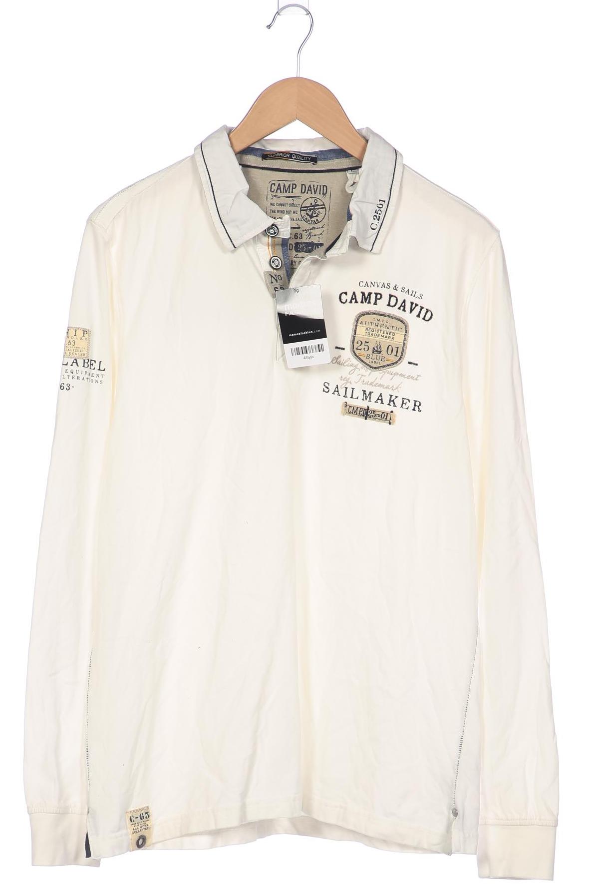 

Camp David Herren Poloshirt, weiß, Gr. 52