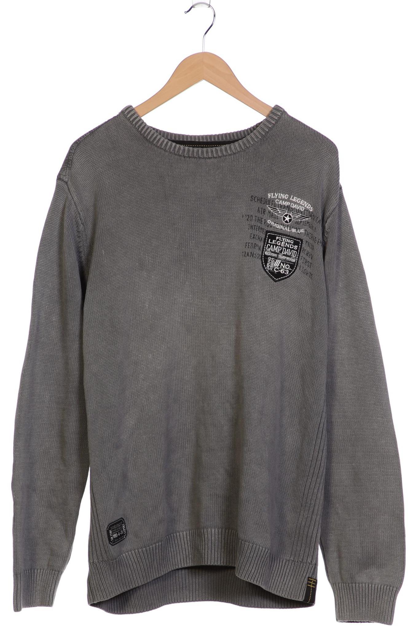 

Camp David Herren Pullover, grau, Gr. 58