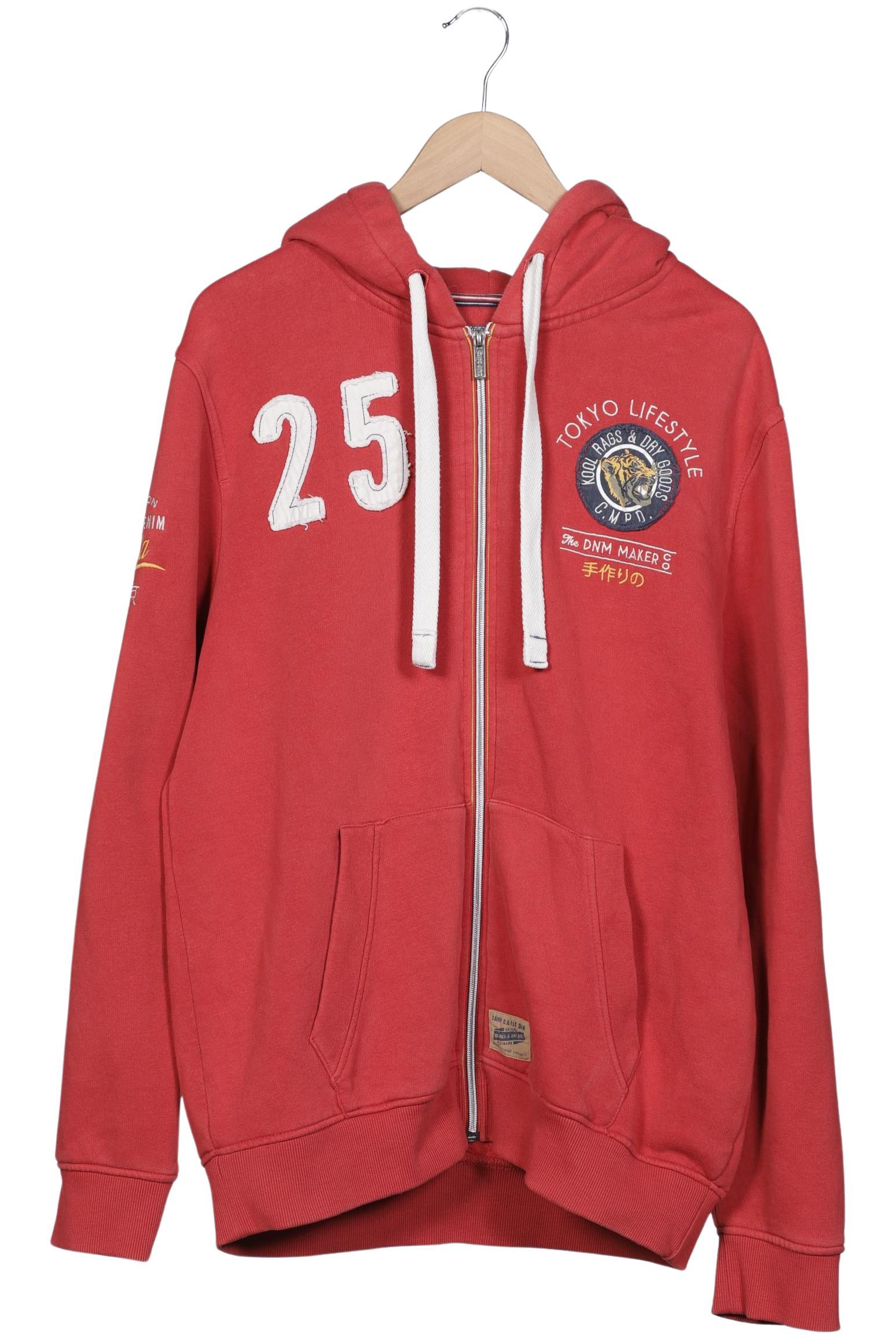 

Camp David Herren Kapuzenpullover, rot, Gr. 56