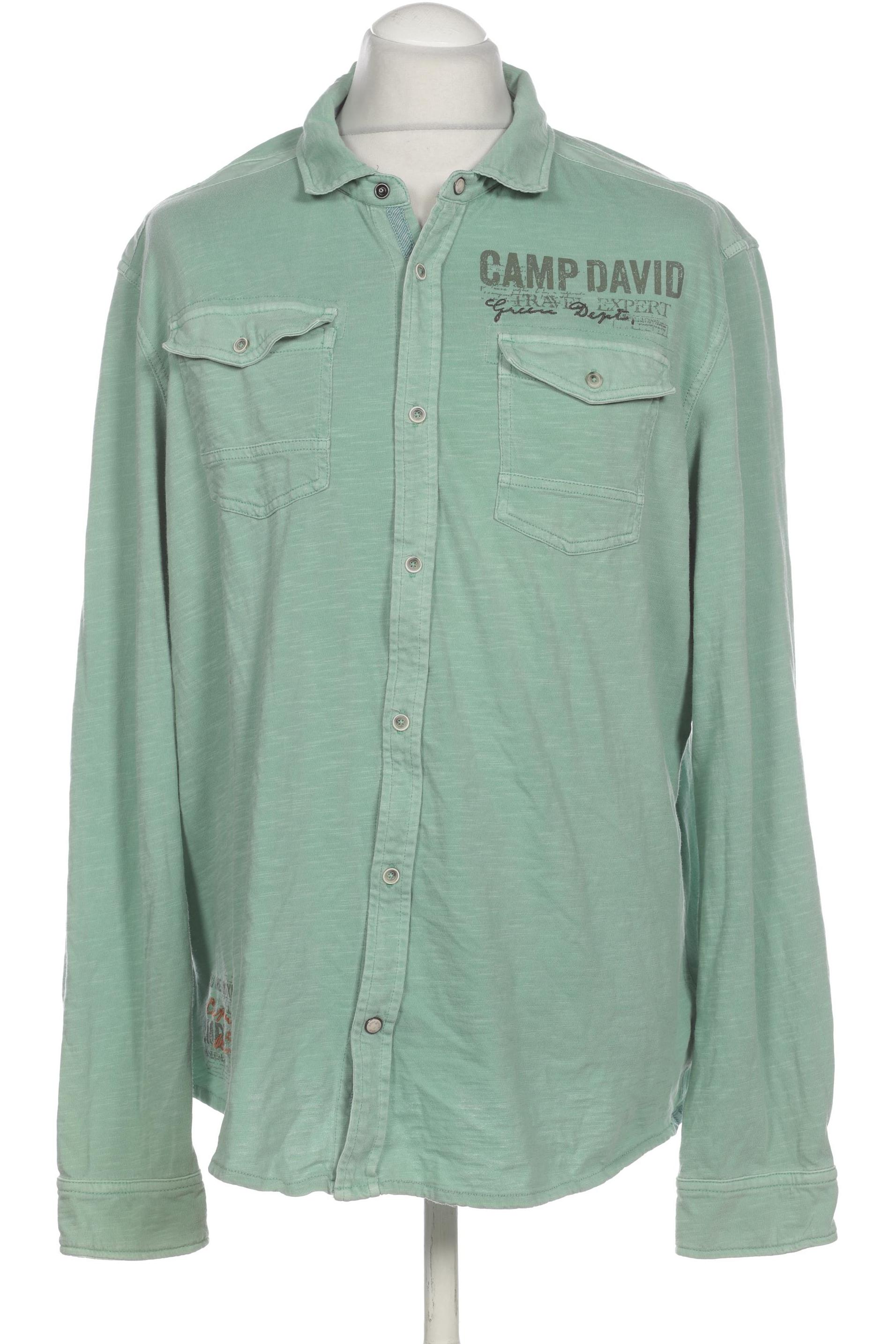 

Camp David Herren Hemd, grün, Gr.