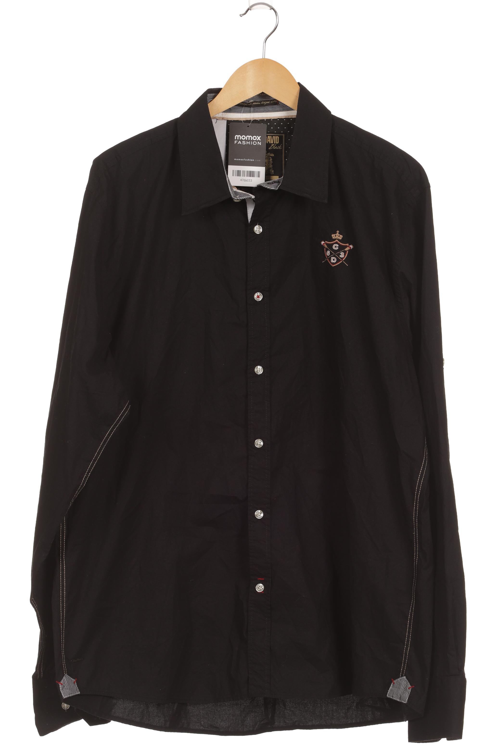 

Camp David Herren Hemd, schwarz, Gr.