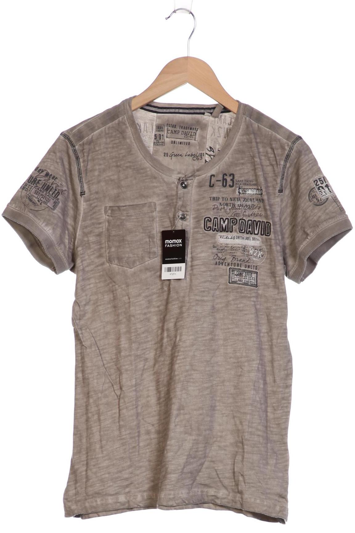 

Camp David Herren T-Shirt, braun, Gr. 48