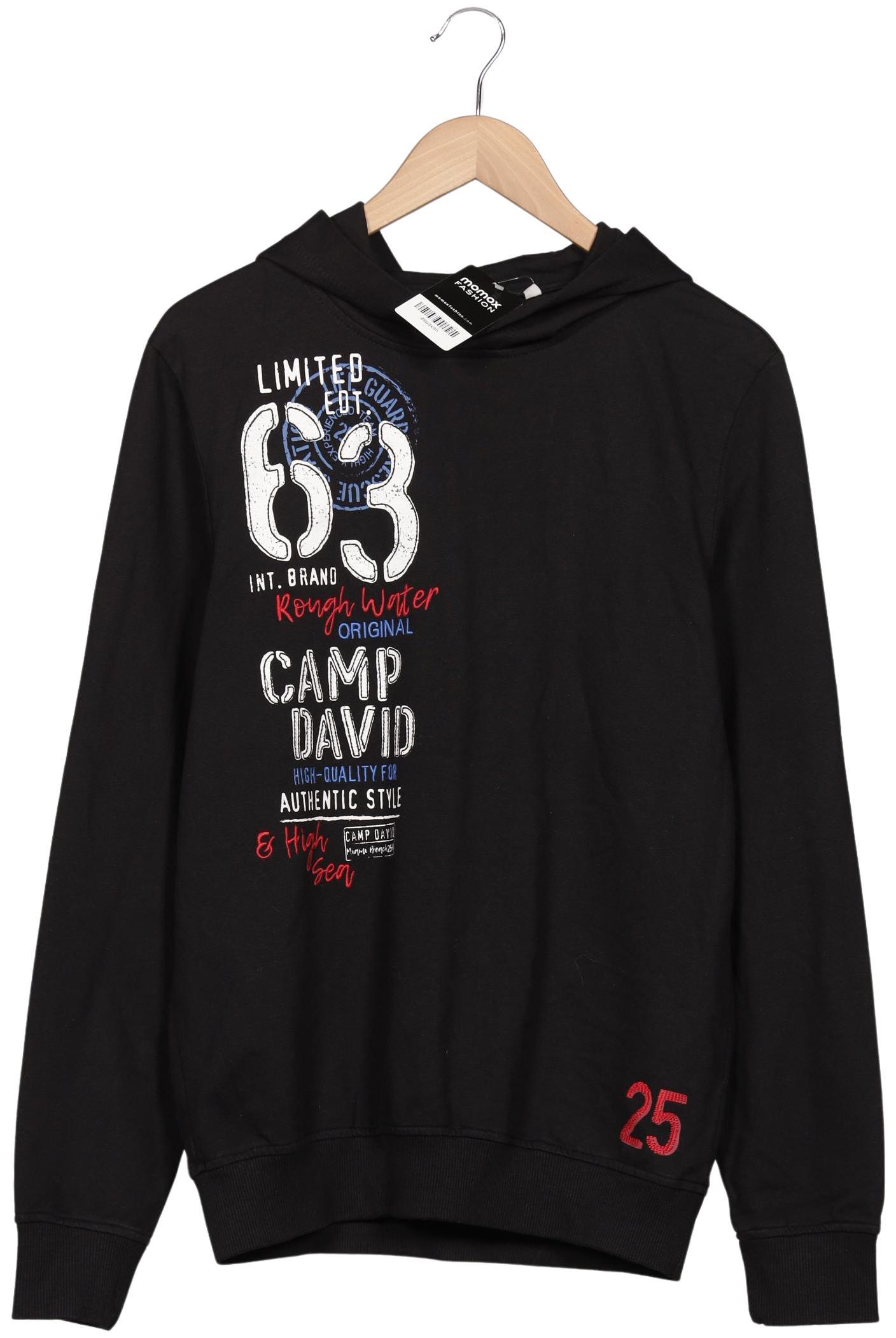 

Camp David Herren Kapuzenpullover, schwarz, Gr. 48