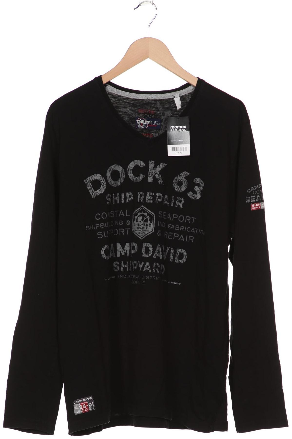

Camp David Herren Langarmshirt, schwarz, Gr. 56