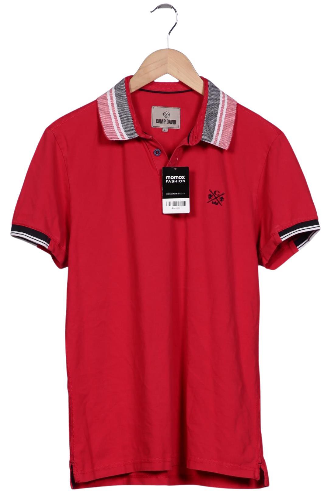 

Camp David Herren Poloshirt, pink, Gr. 52