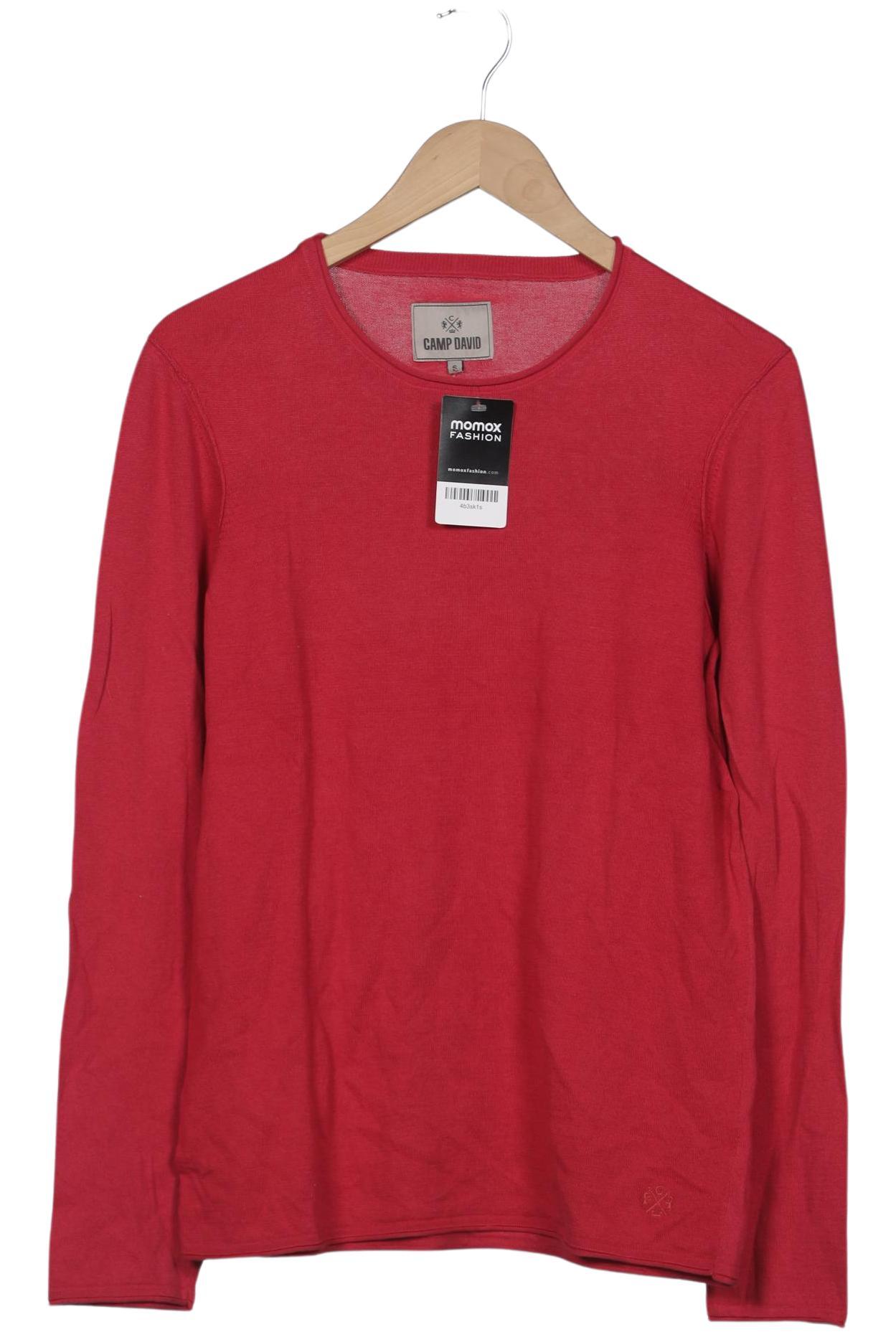 

Camp David Herren Pullover, rot, Gr. 46