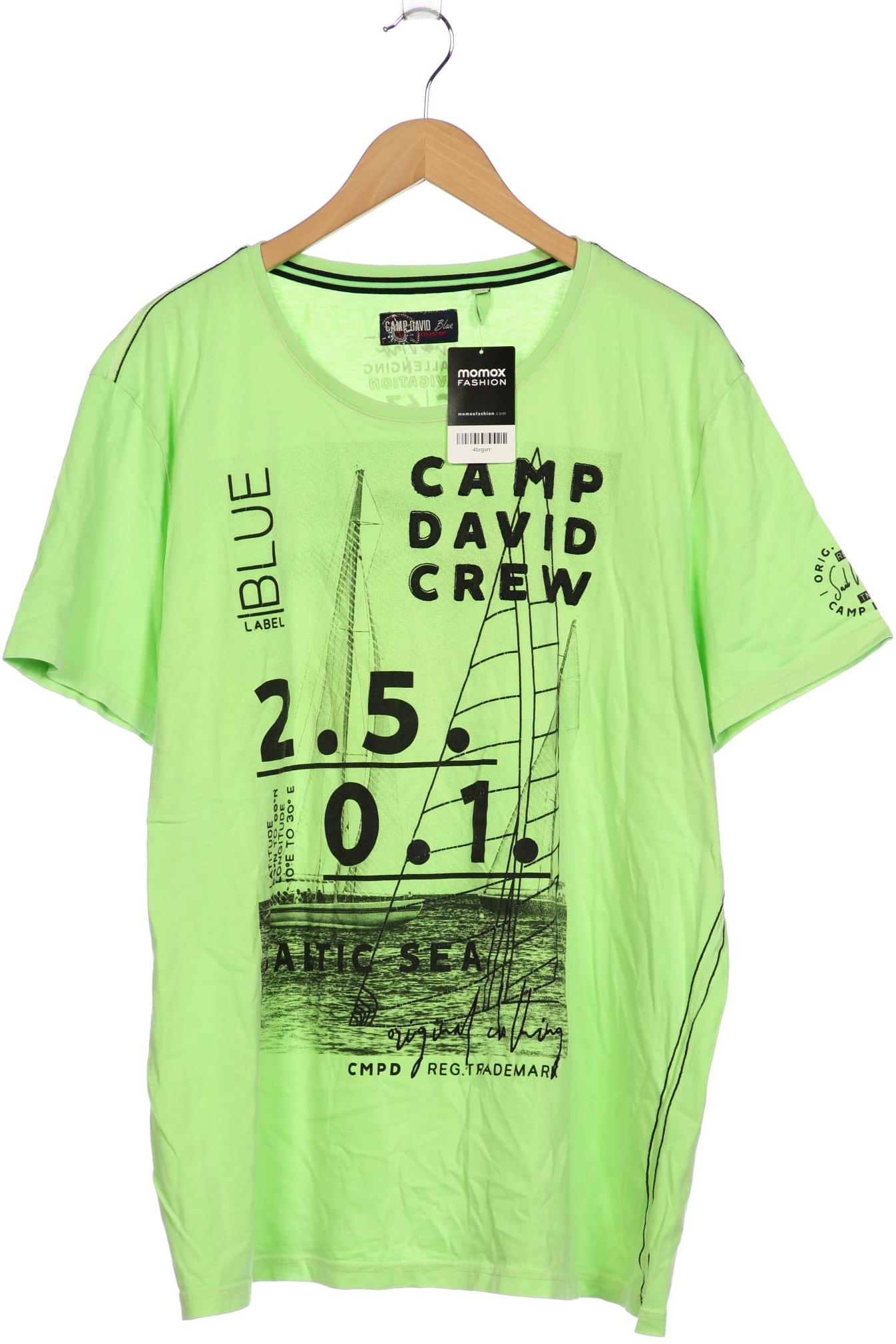 

Camp David Herren T-Shirt, hellgrün, Gr. 56