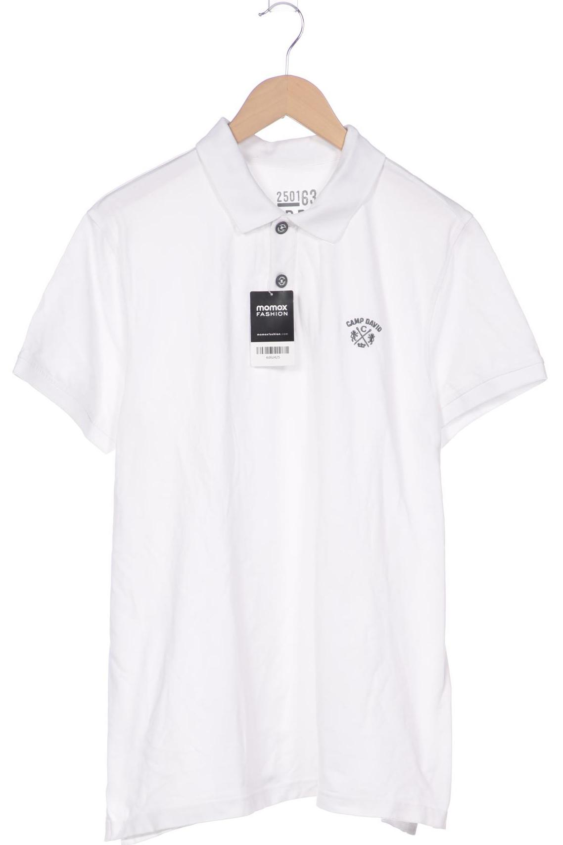 

Camp David Herren Poloshirt, weiß, Gr. 54