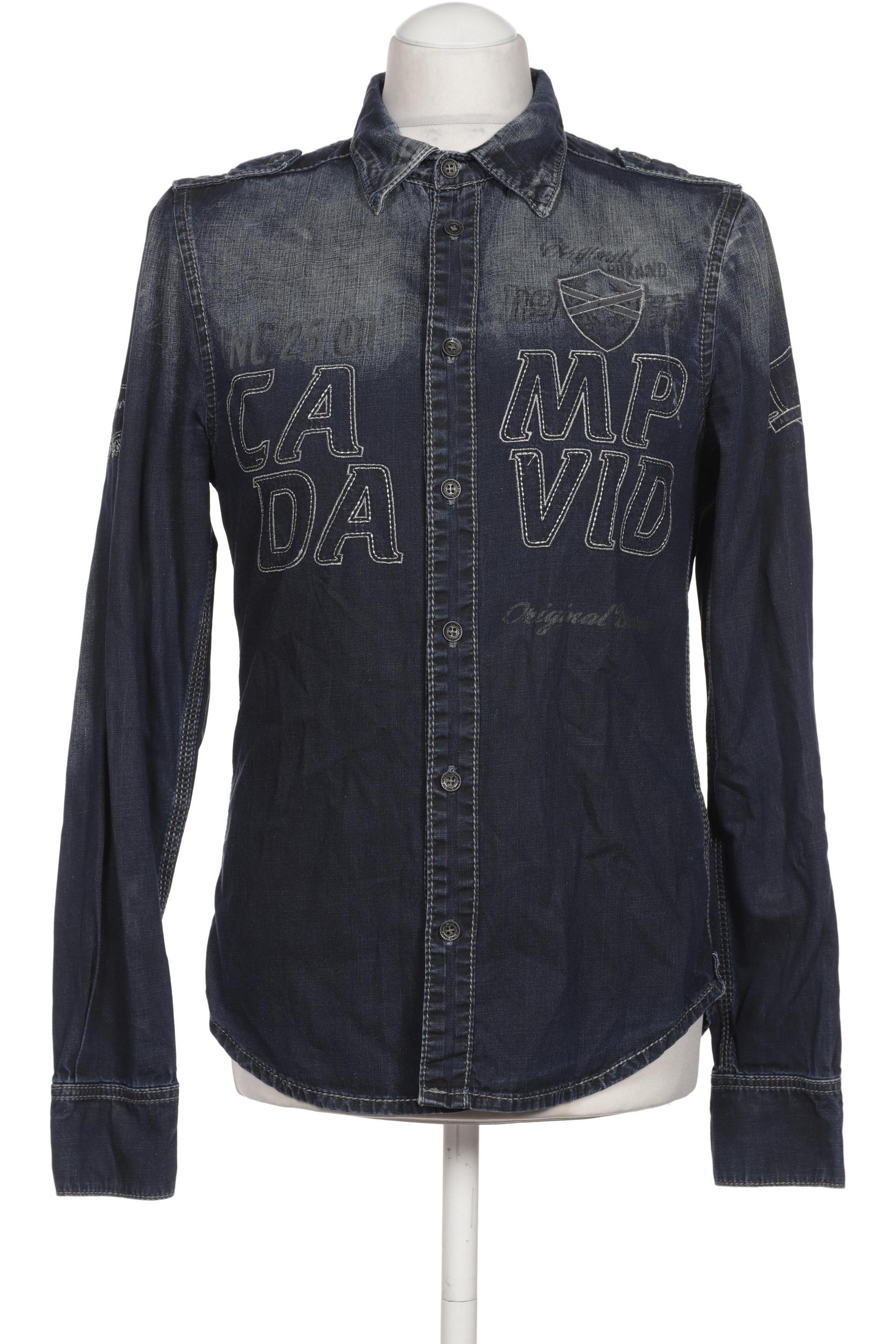 

Camp David Herren Hemd, marineblau, Gr. 46
