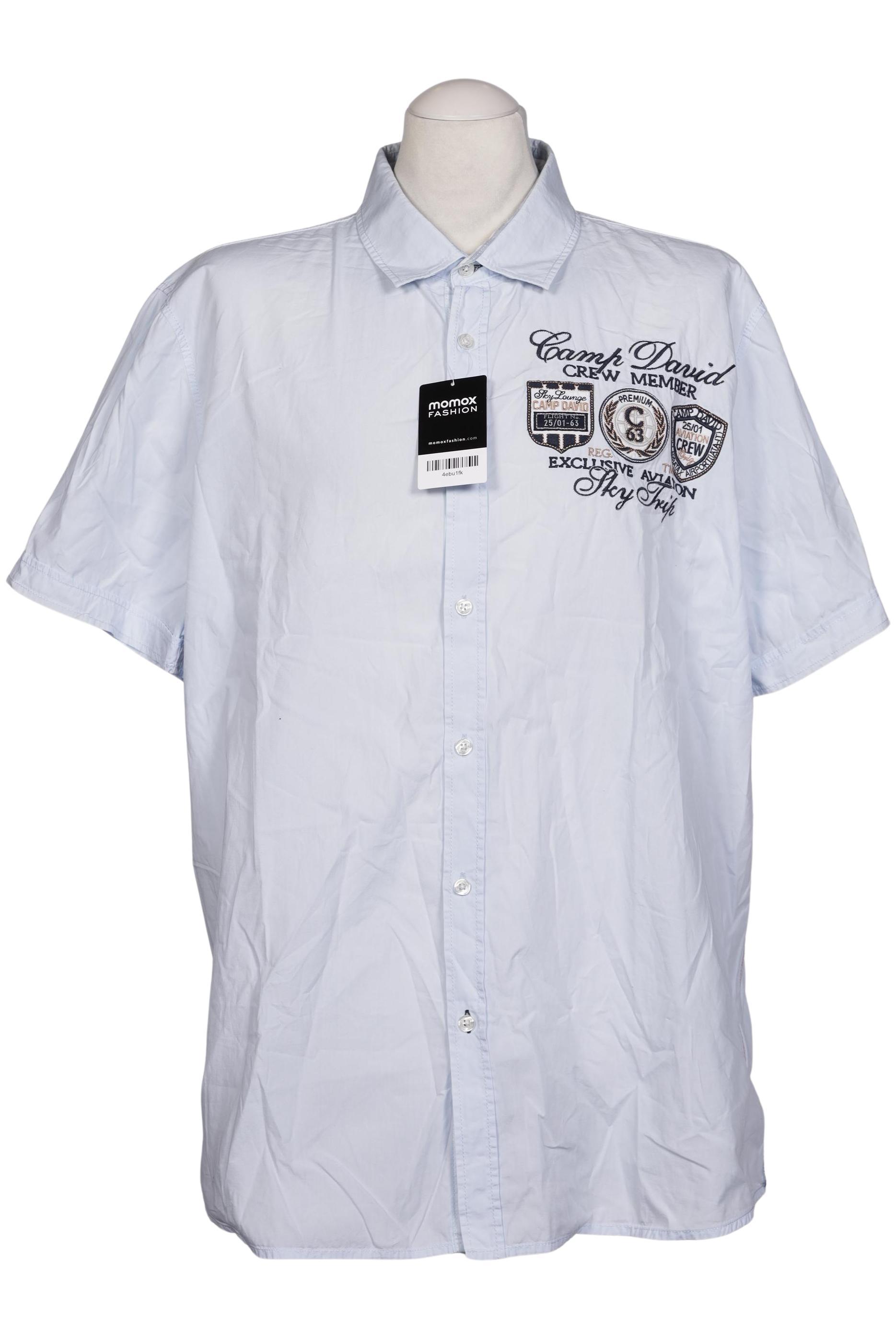 

Camp David Herren Hemd, hellblau, Gr. 56
