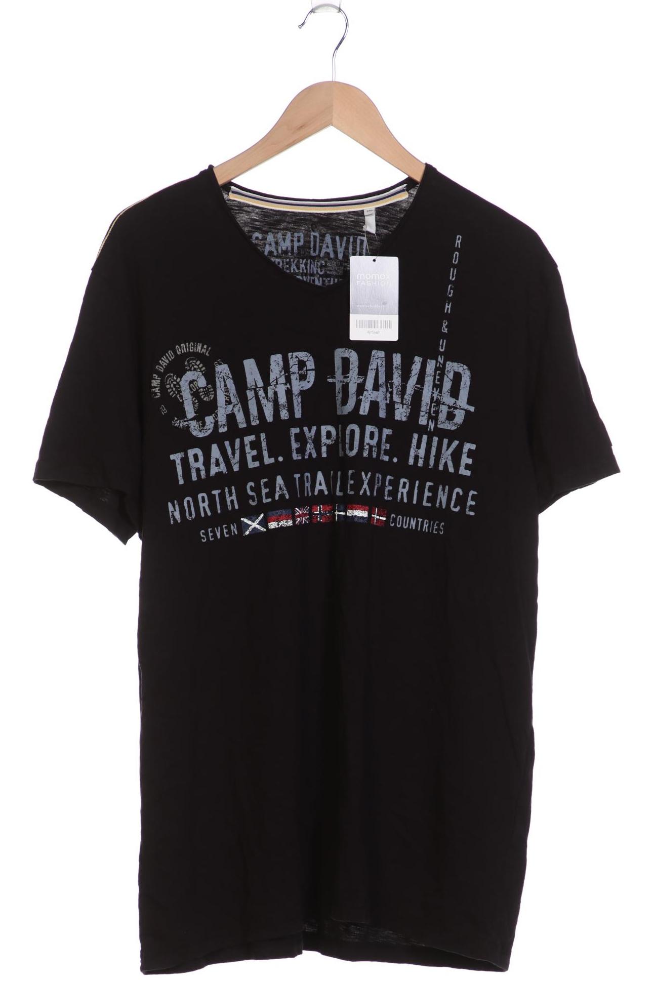 

Camp David Herren T-Shirt, schwarz, Gr. 56