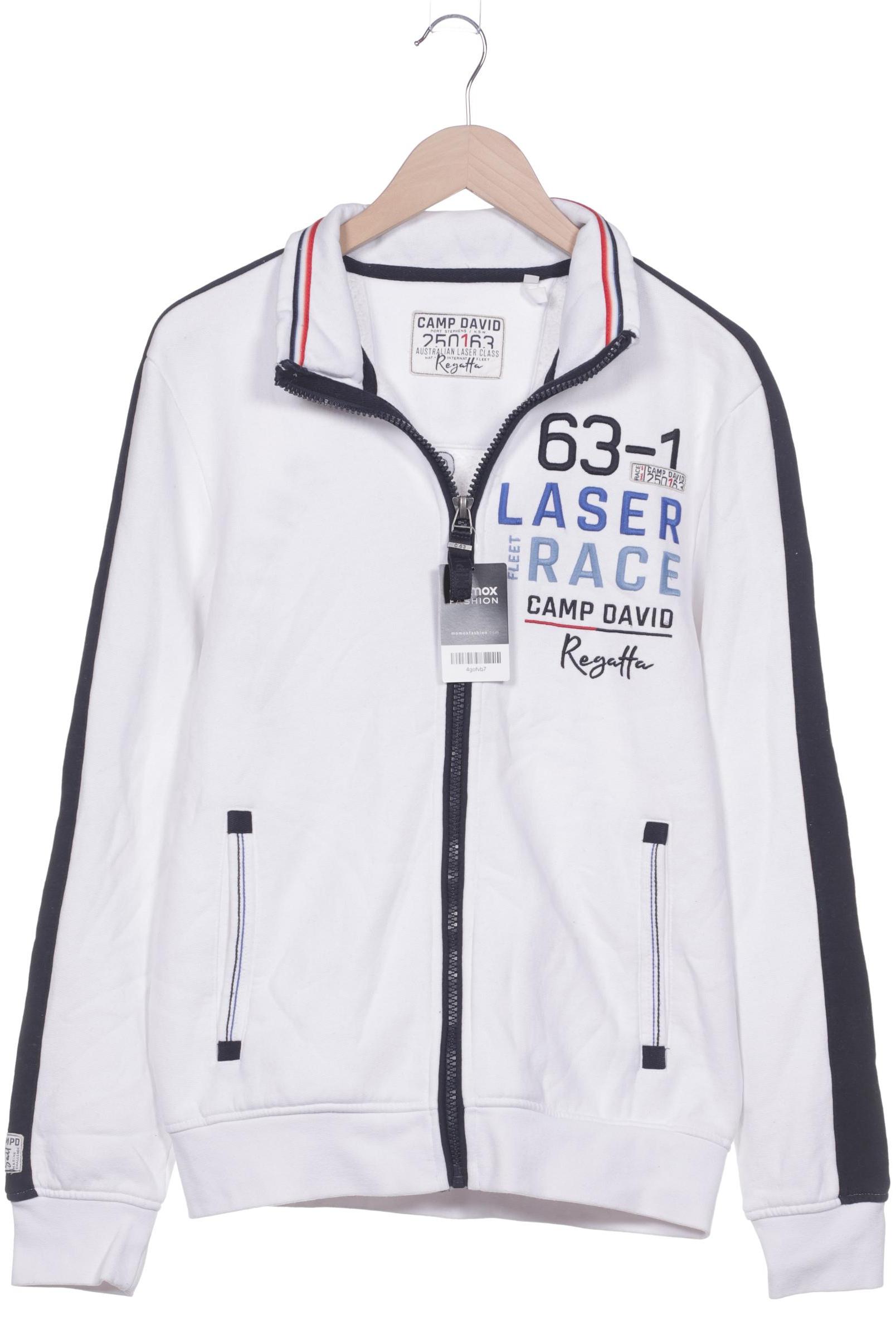 

Camp David Herren Sweatshirt, weiß, Gr. 46