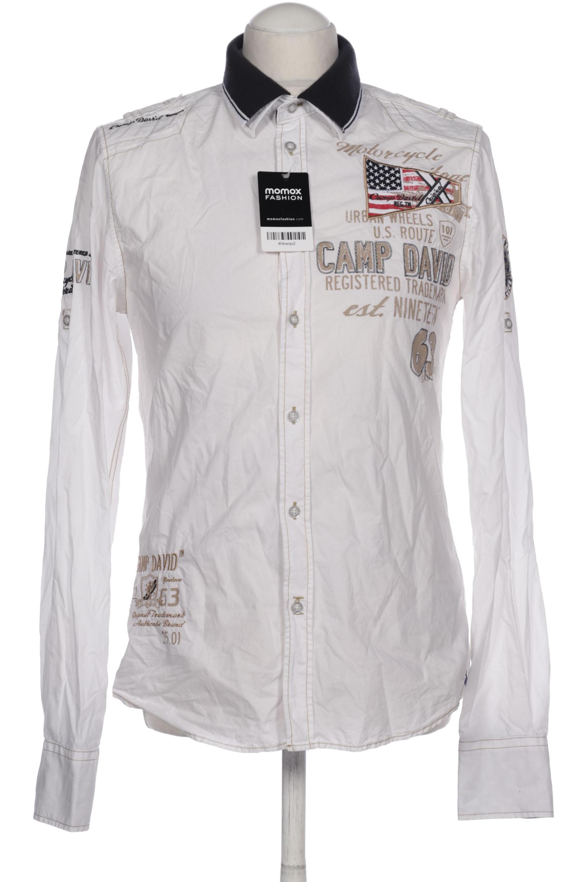 

Camp David Herren Hemd, weiß, Gr. 46