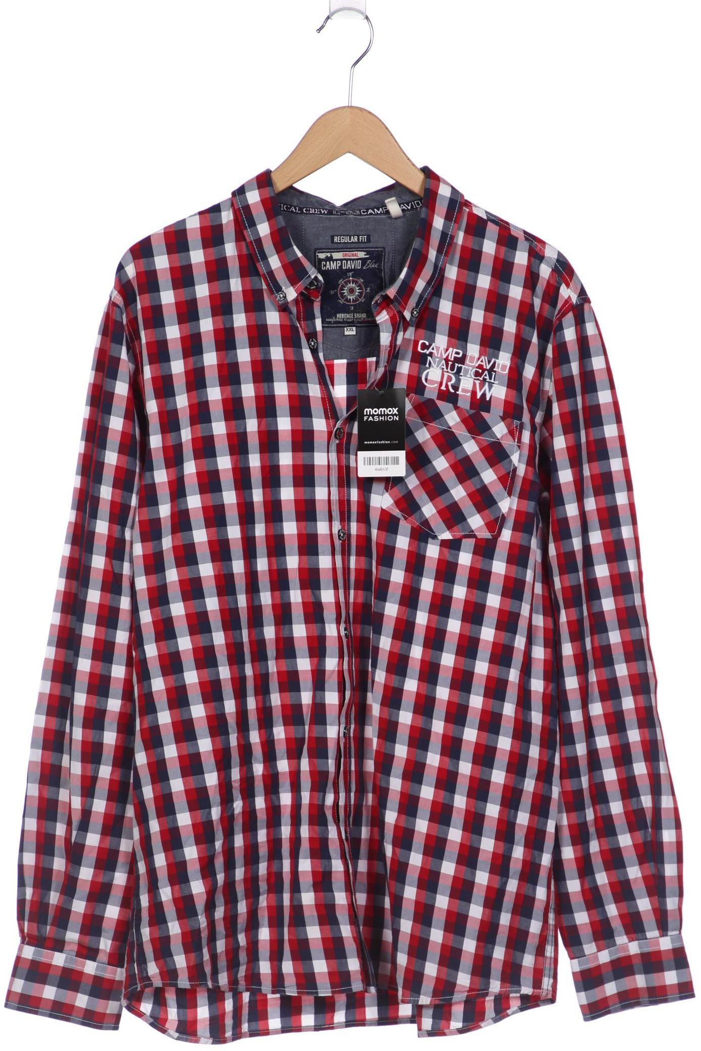 

Camp David Herren Hemd, rot