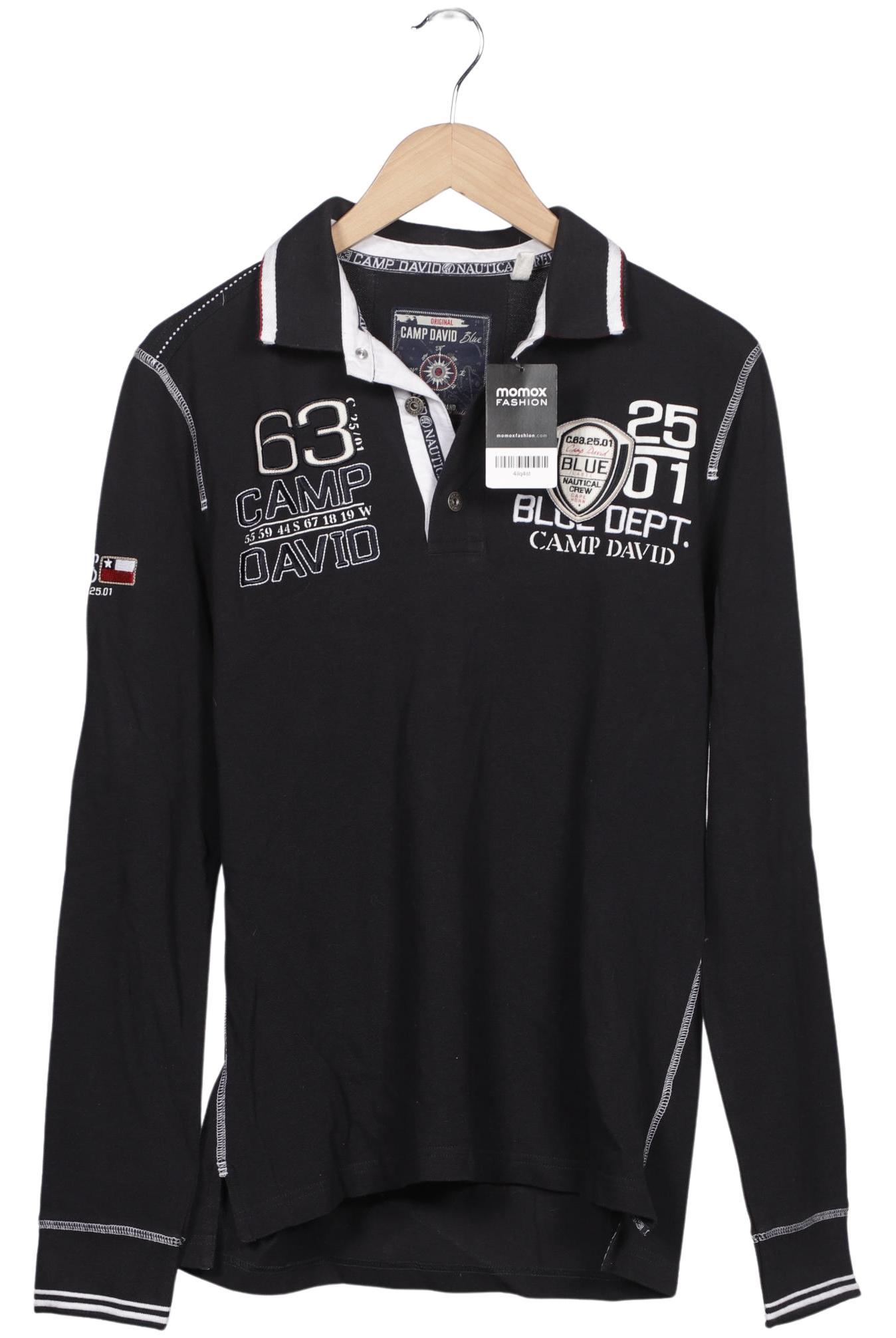 

Camp David Herren Poloshirt, schwarz, Gr. 48