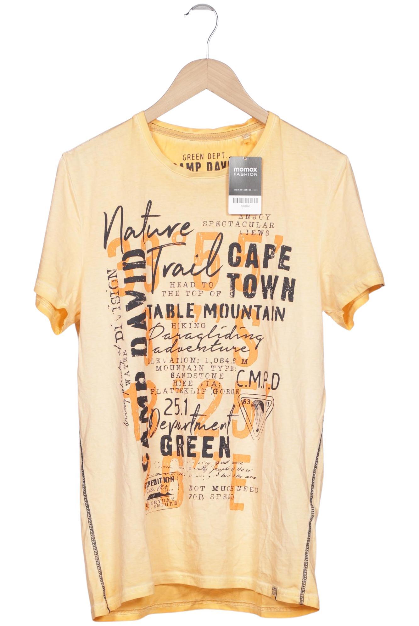 

Camp David Herren T-Shirt, orange, Gr. 52