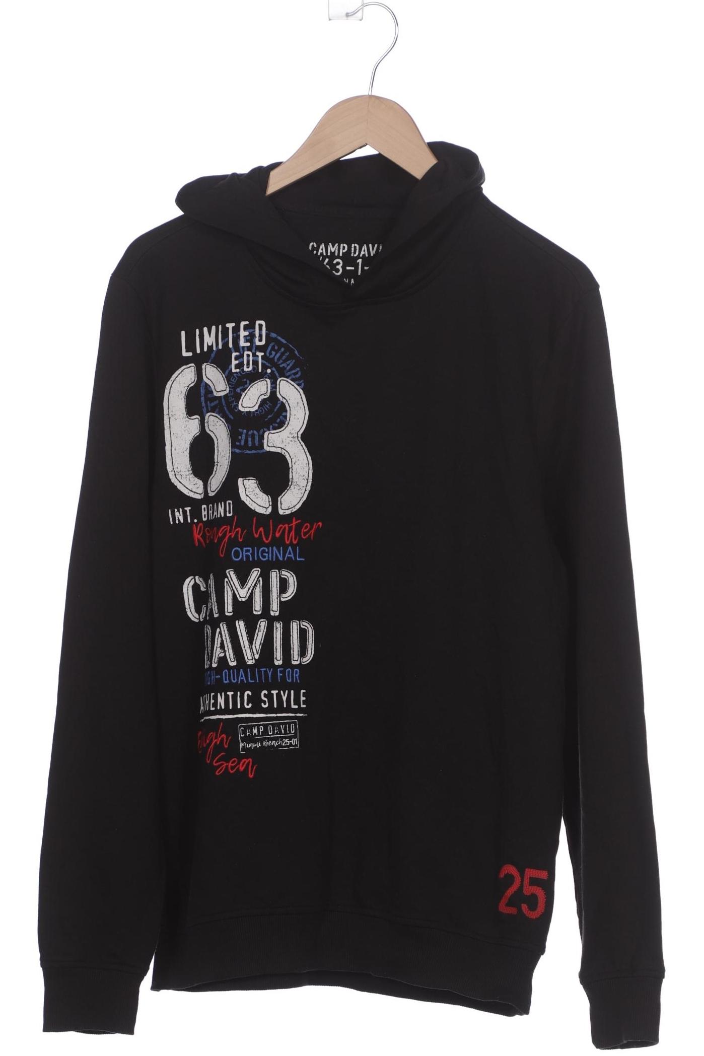 

Camp David Herren Kapuzenpullover, schwarz, Gr. 52