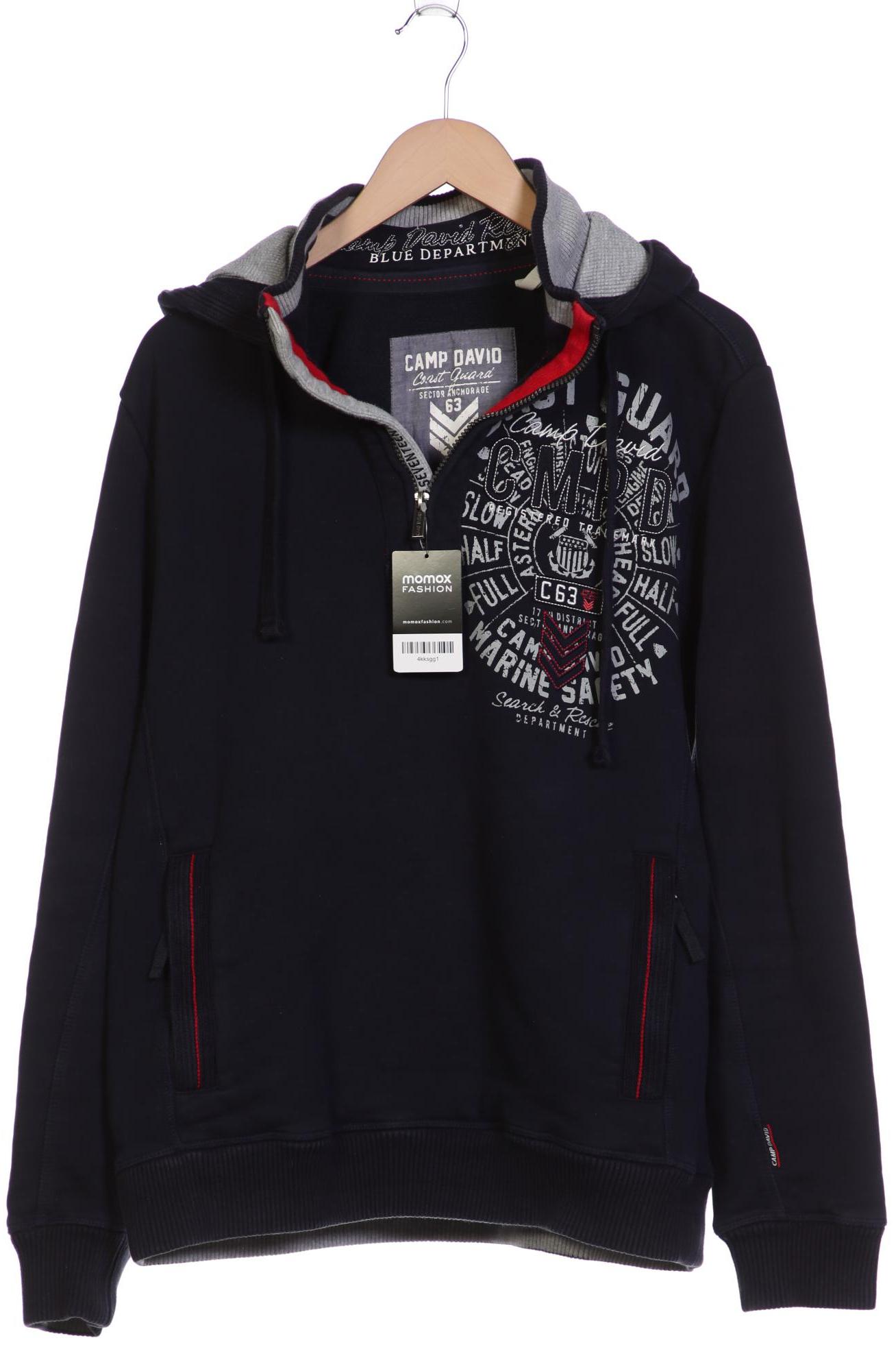 

Camp David Herren Kapuzenpullover, marineblau