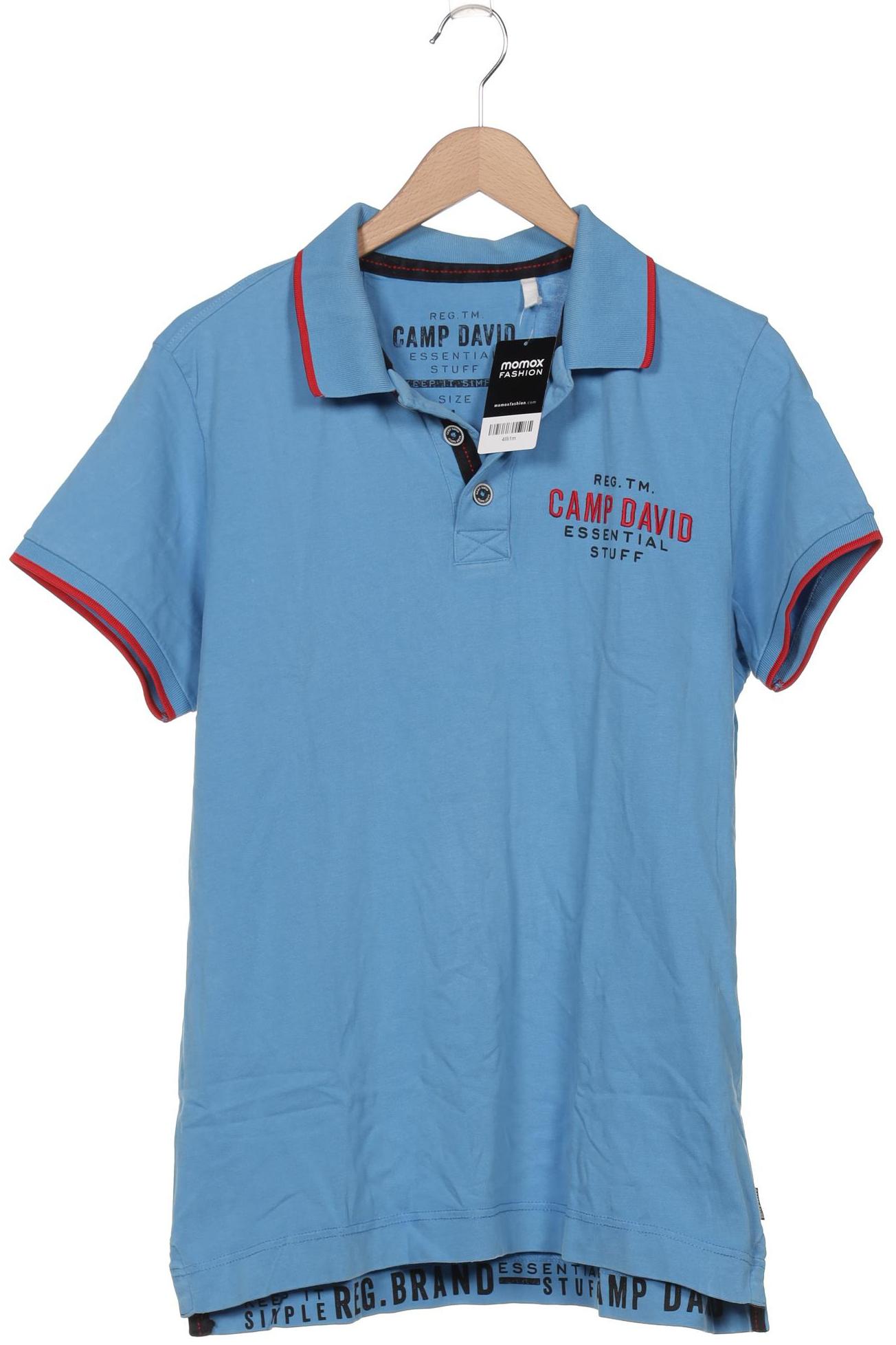 

Camp David Herren Poloshirt, blau, Gr. 52