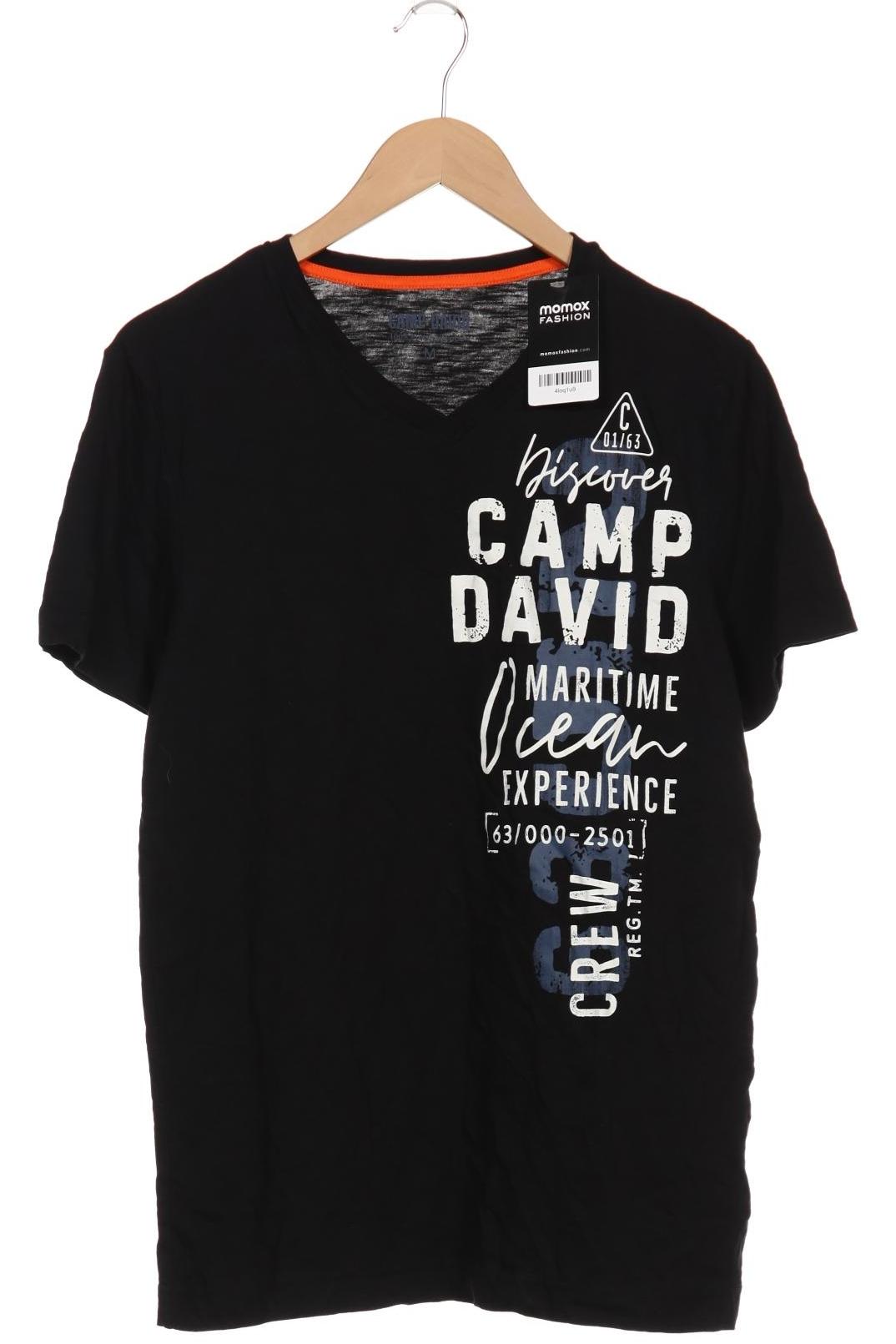 Thumbnail - Camp David Herren T-Shirt, schwarz, Gr. 48