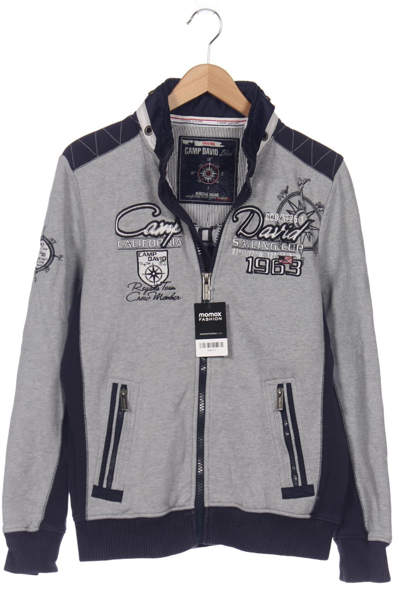 

Camp David Herren Sweatshirt, grau