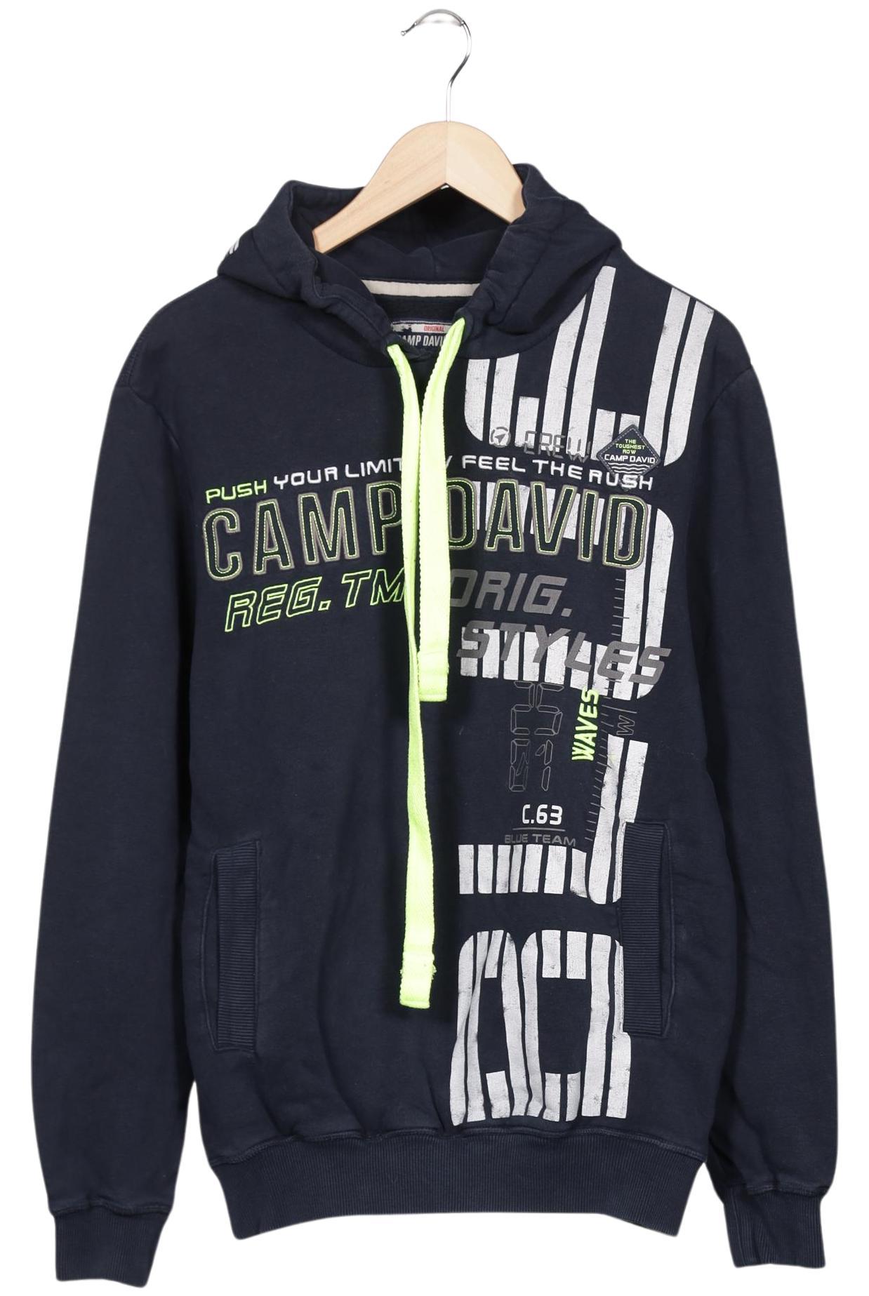

Camp David Herren Kapuzenpullover, neon, Gr. 48