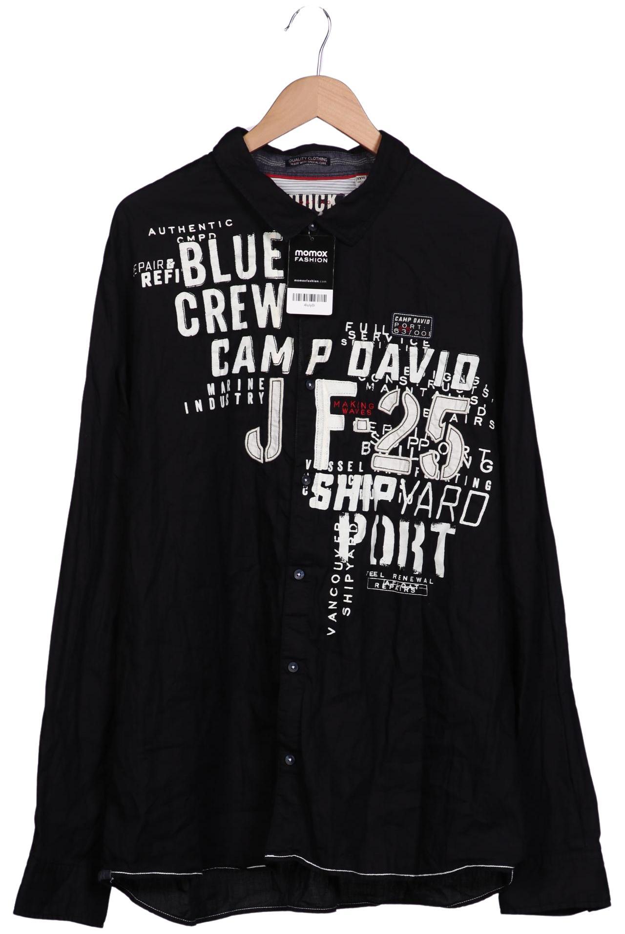 

Camp David Herren Hemd, schwarz, Gr. 58