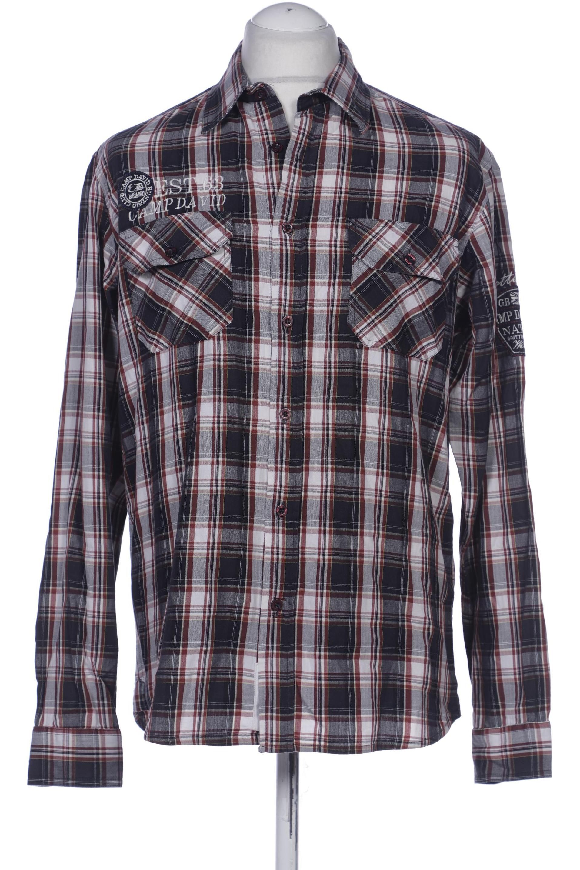 Thumbnail - Camp David Herren Hemd, schwarz, Gr. 52