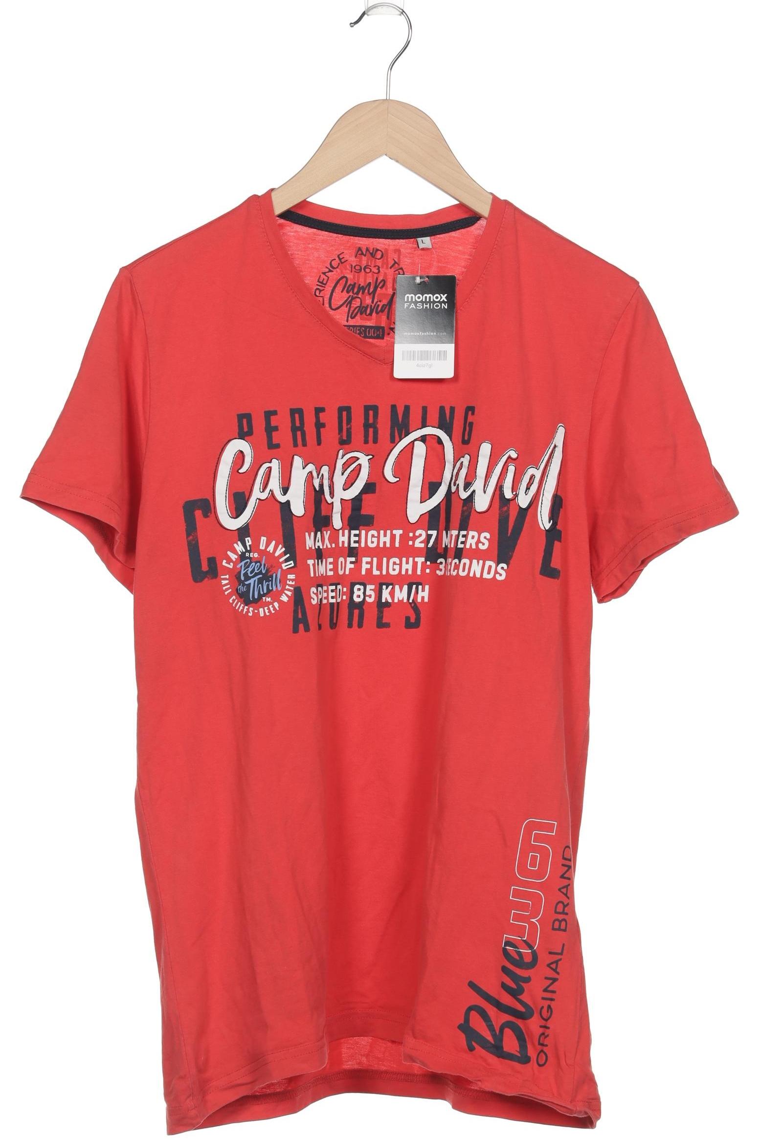 

Camp David Herren T-Shirt, rot, Gr. 52