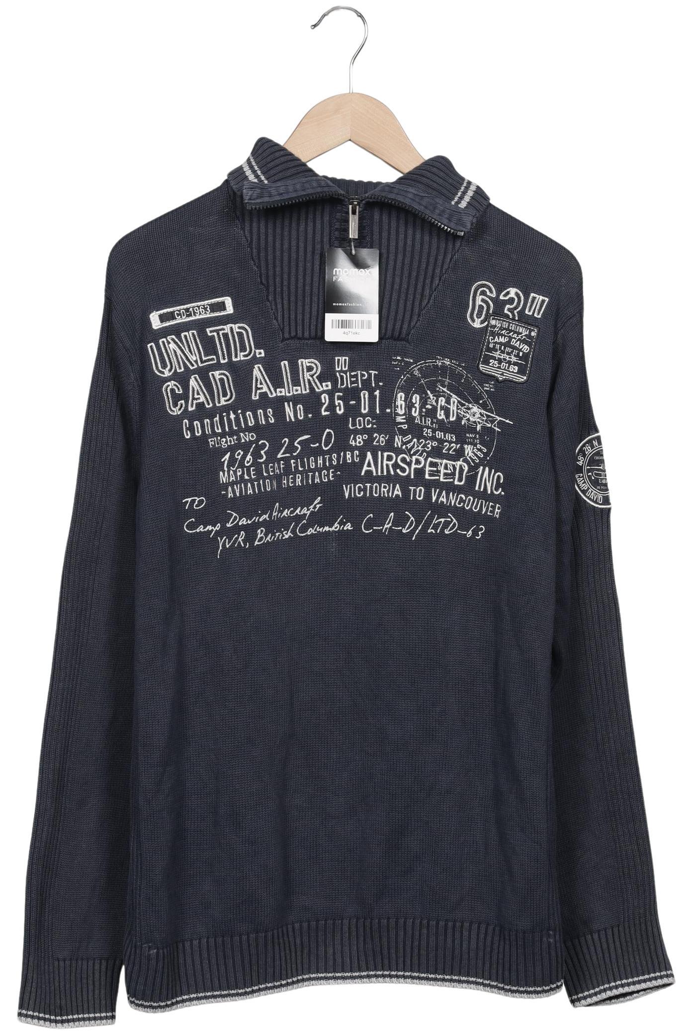 

Camp David Herren Pullover, marineblau, Gr. 52